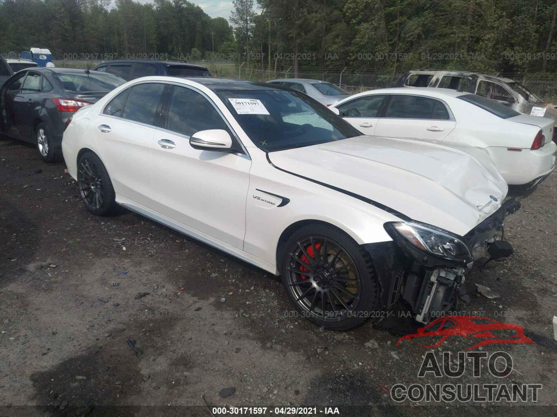MERCEDES-BENZ C-CLASS 2016 - 55SWF8HB5GU106399