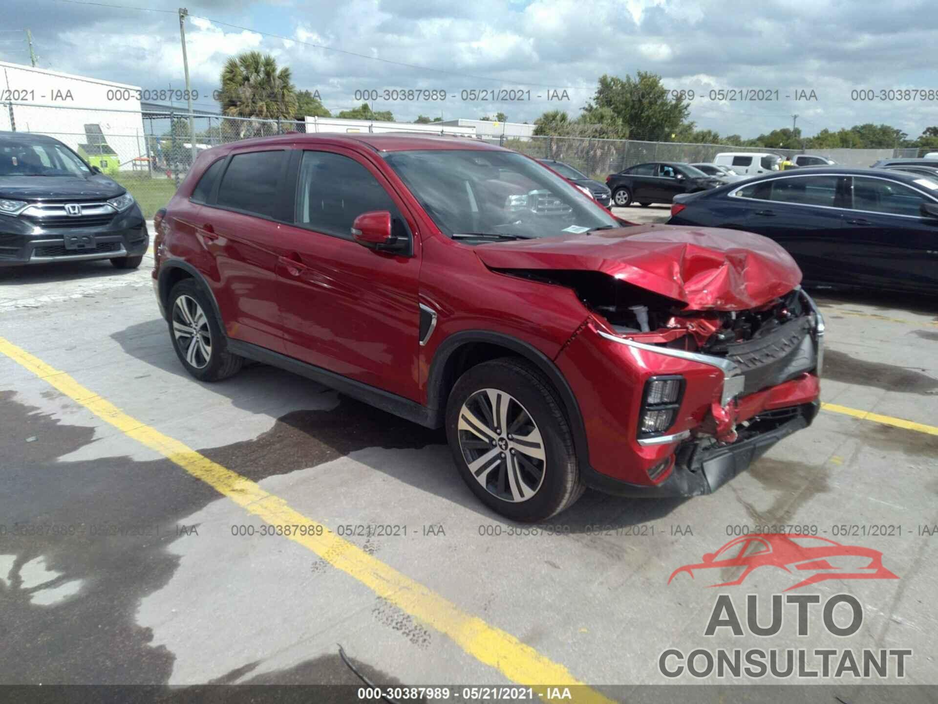 MITSUBISHI OUTLANDER SPORT 2021 - JA4APVAU7MU018597