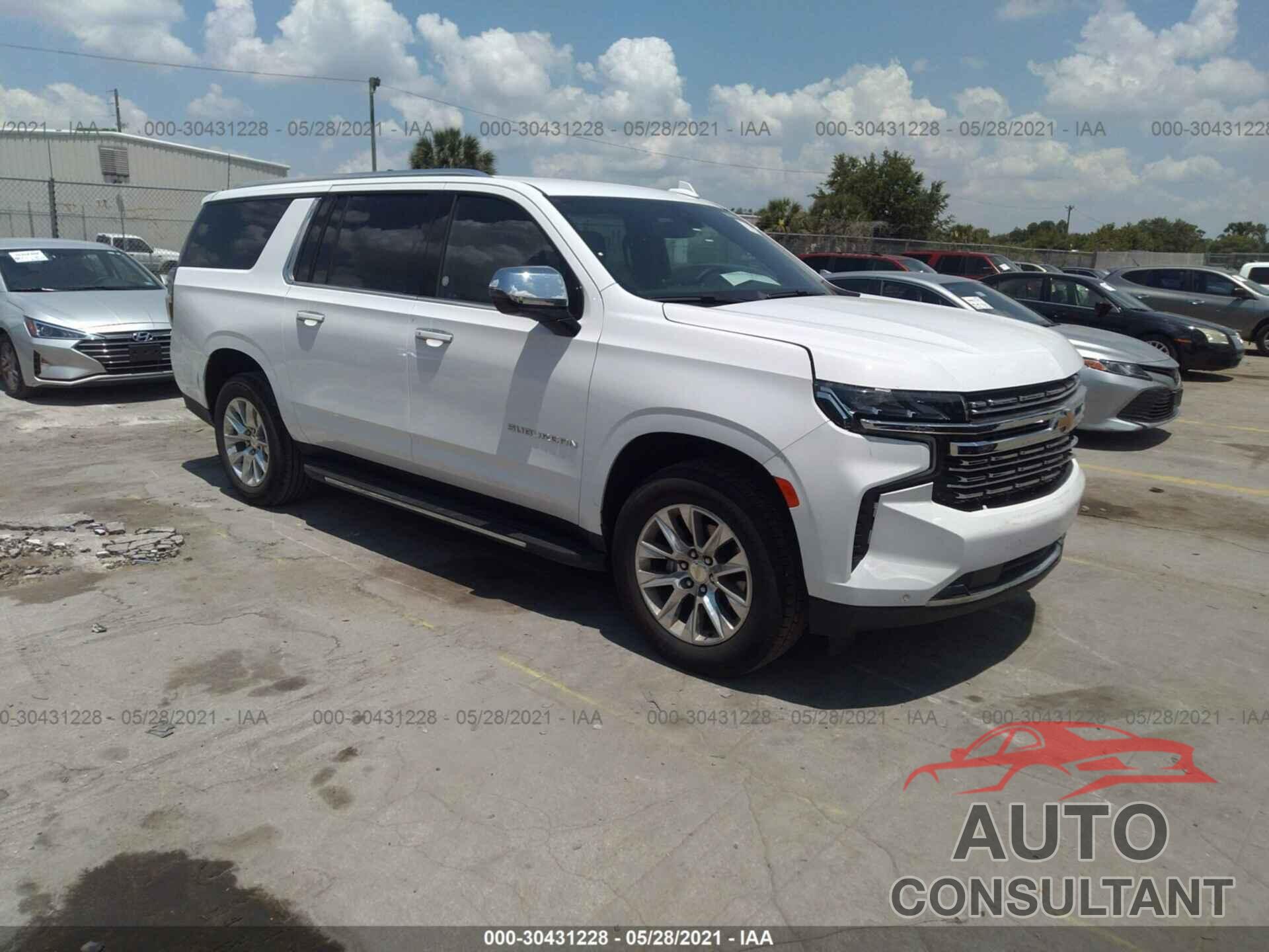 CHEVROLET SUBURBAN 2021 - 1GNSCFKD6MR281376