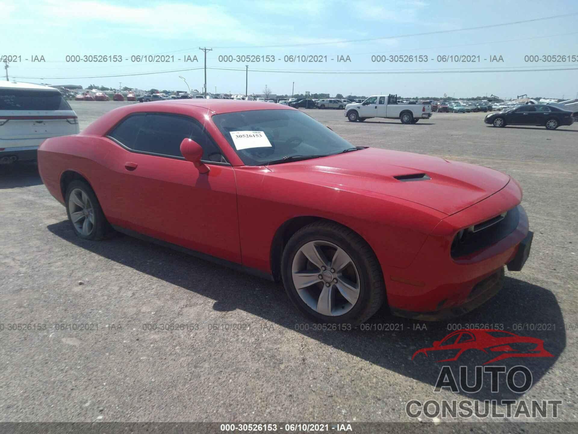 DODGE CHALLENGER 2016 - 2C3CDZAG1GH184330
