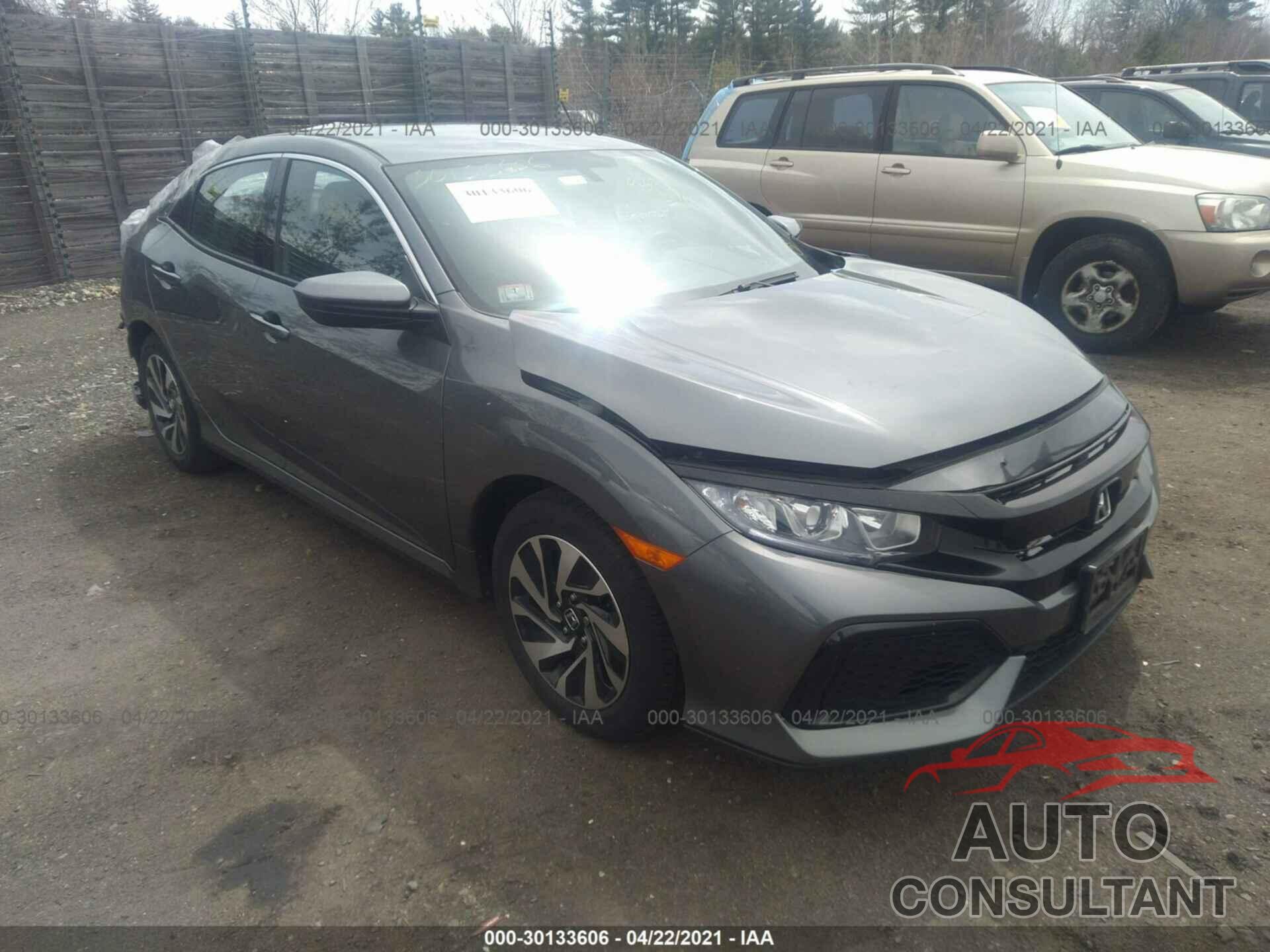 HONDA CIVIC HATCHBACK 2017 - SHHFK7G26HU216631