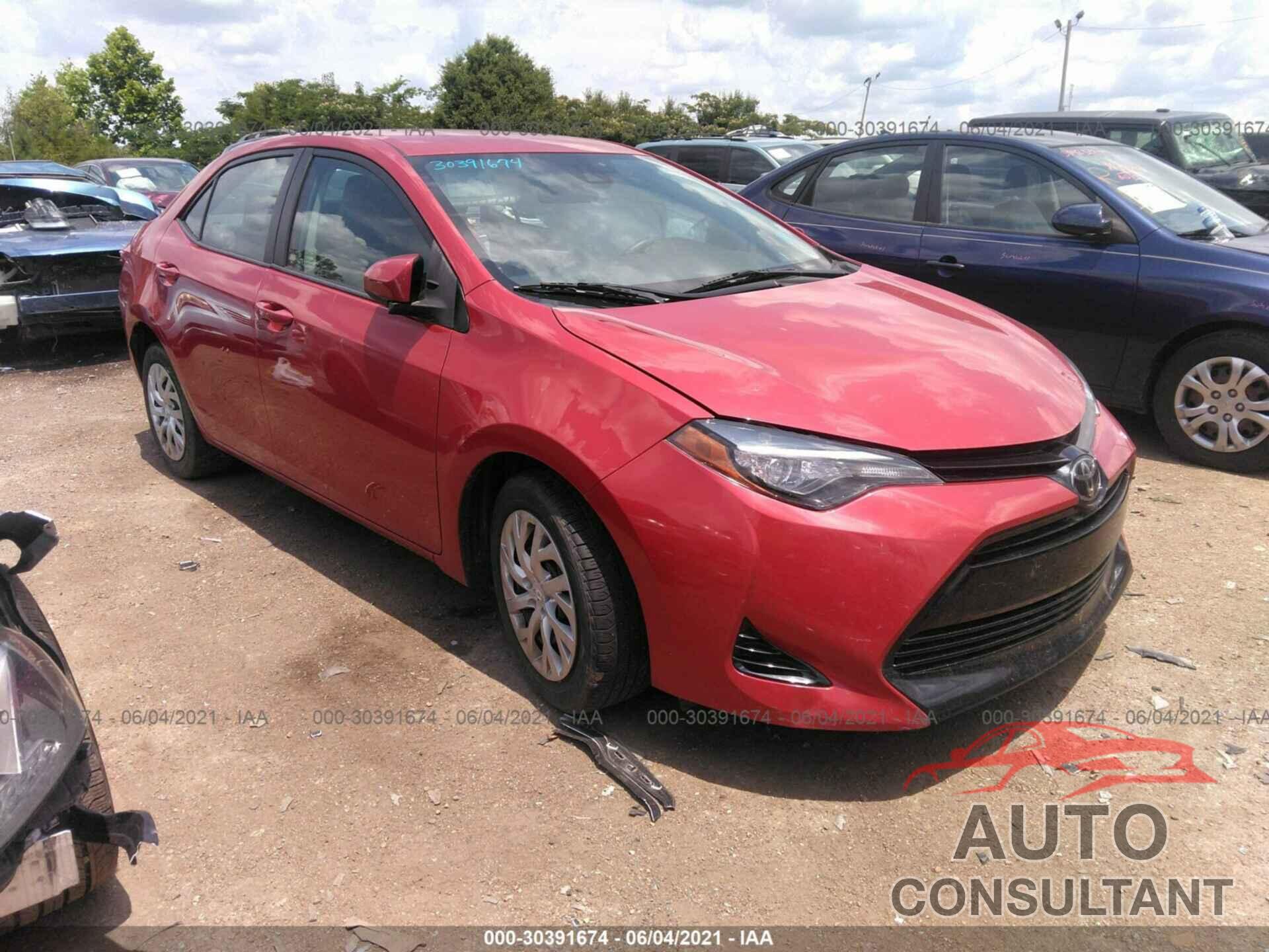 TOYOTA COROLLA 2017 - 2T1BURHE5HC819864