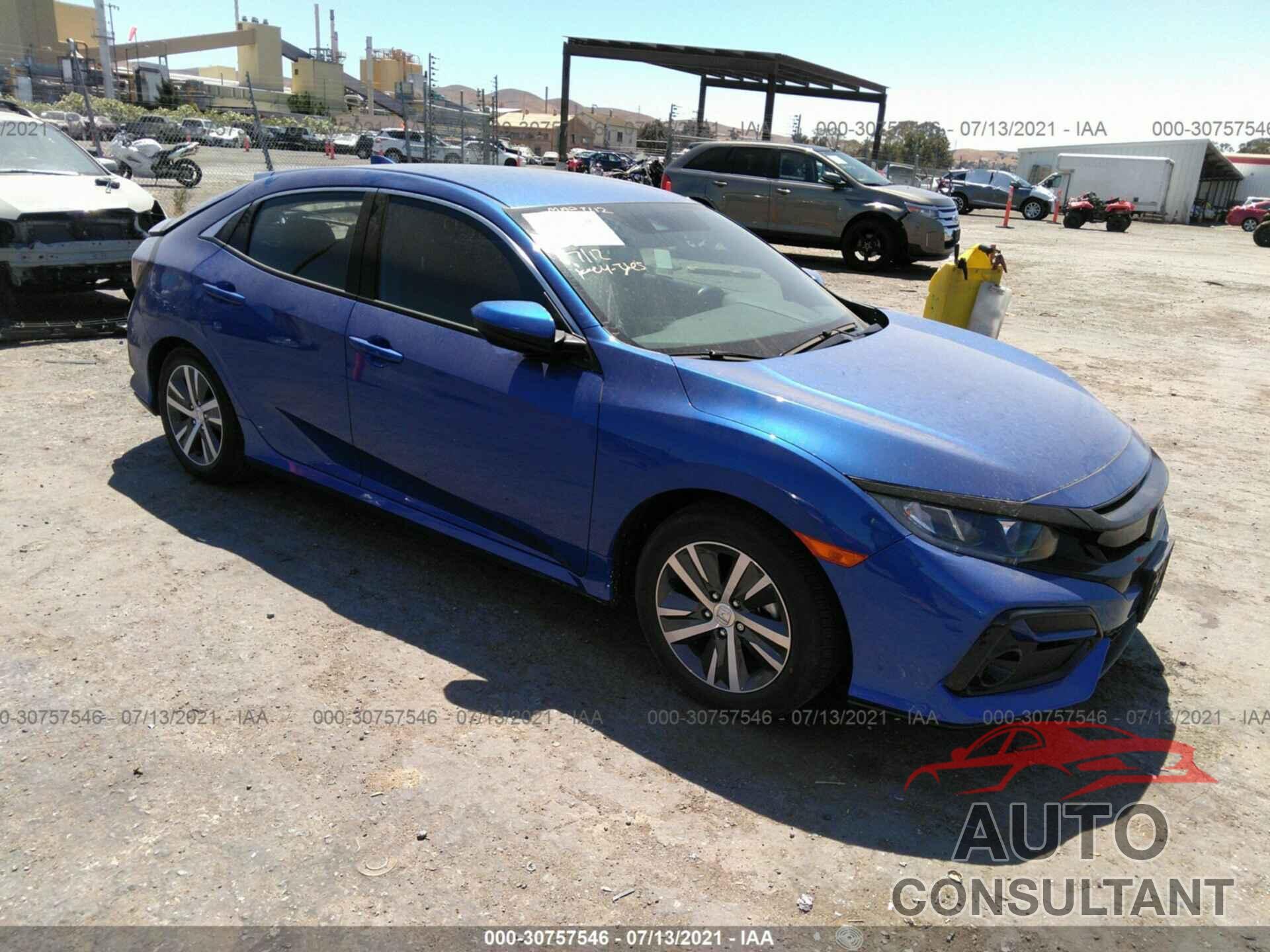 HONDA CIVIC HATCHBACK 2020 - SHHFK7H33LU408945