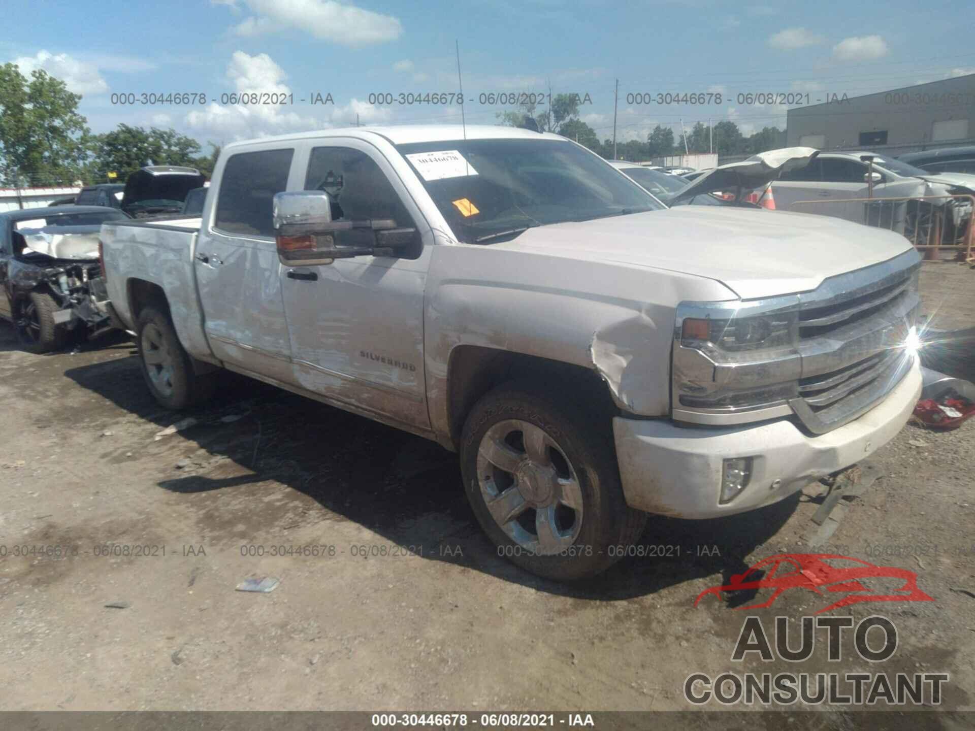 CHEVROLET SILVERADO 1500 2017 - 3GCUKSEJ9HG342918