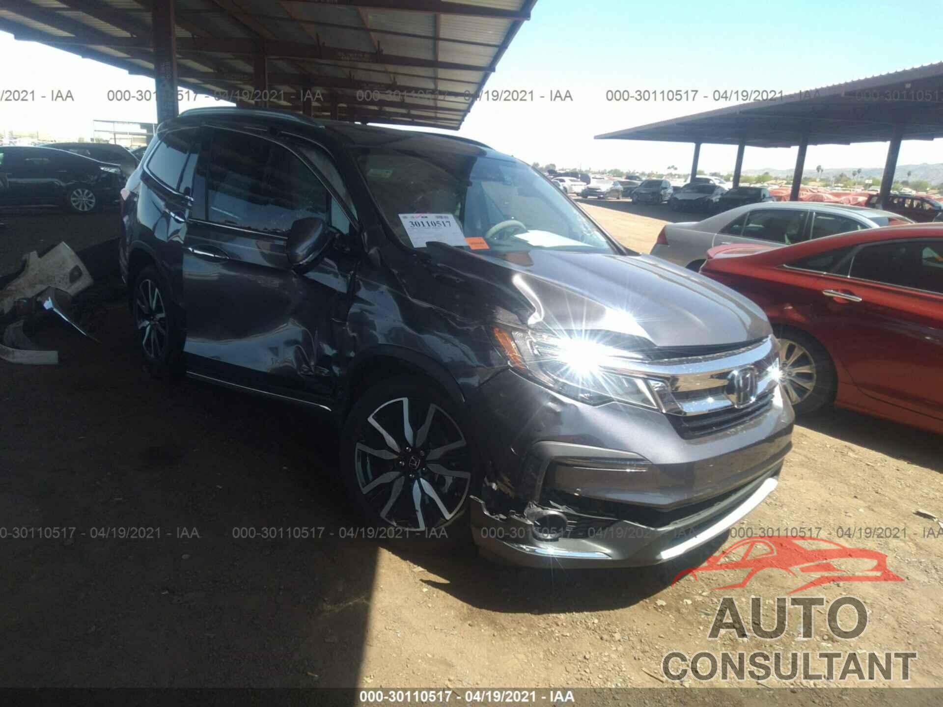 HONDA PILOT 2021 - 5FNYF5H67MB001791