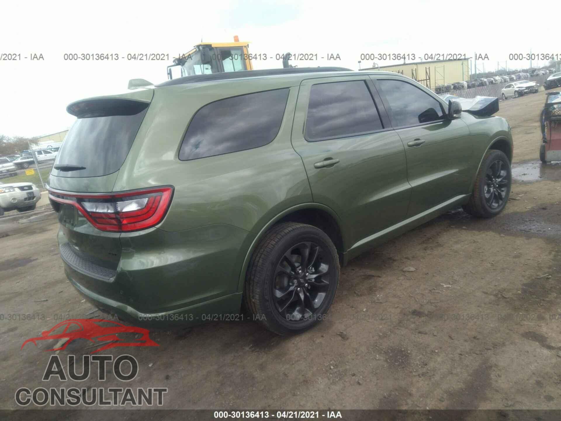 DODGE DURANGO 2021 - 1C4RDJDG6MC558450