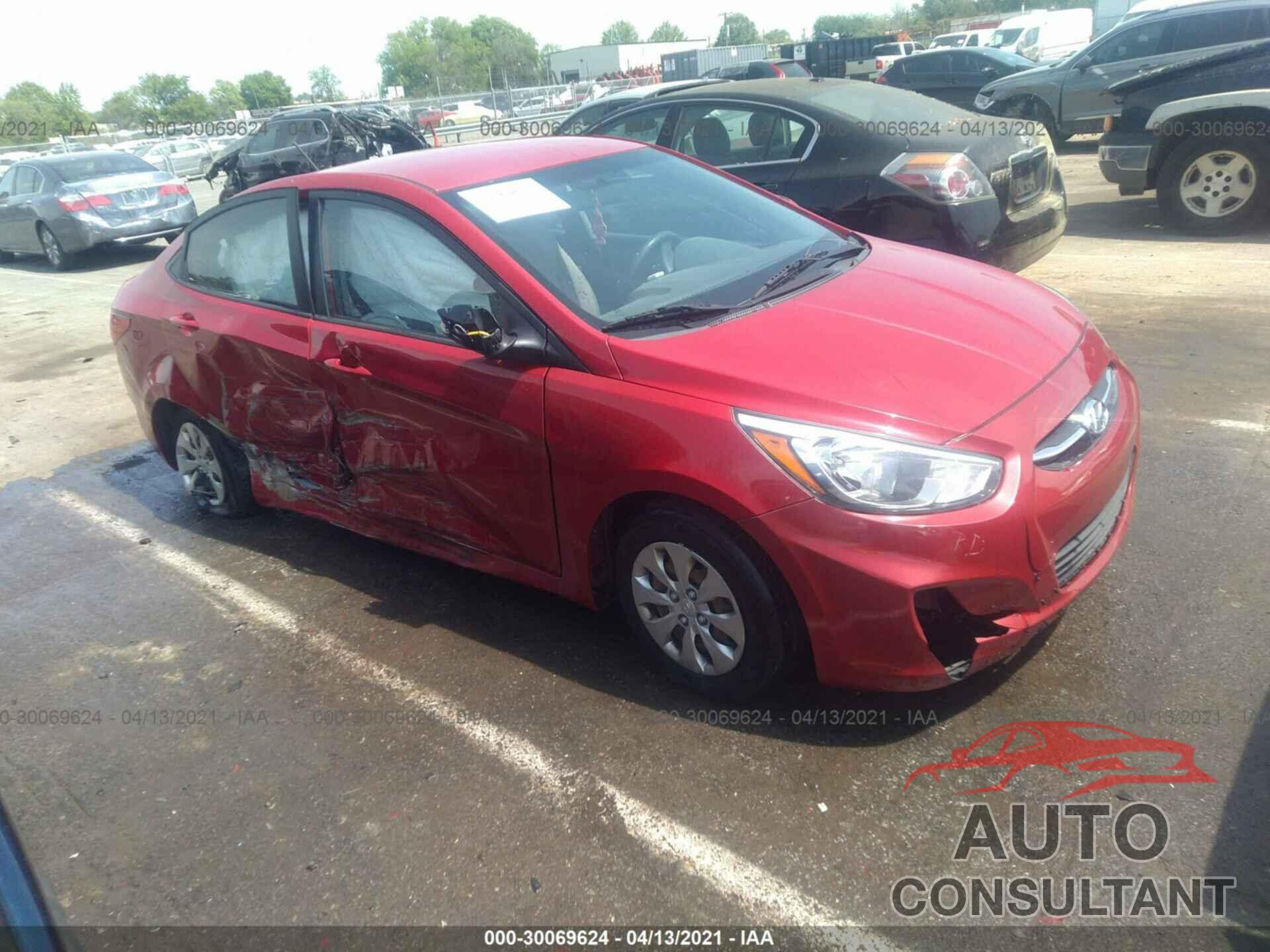 HYUNDAI ACCENT 2016 - KMHCT4AE1GU953529