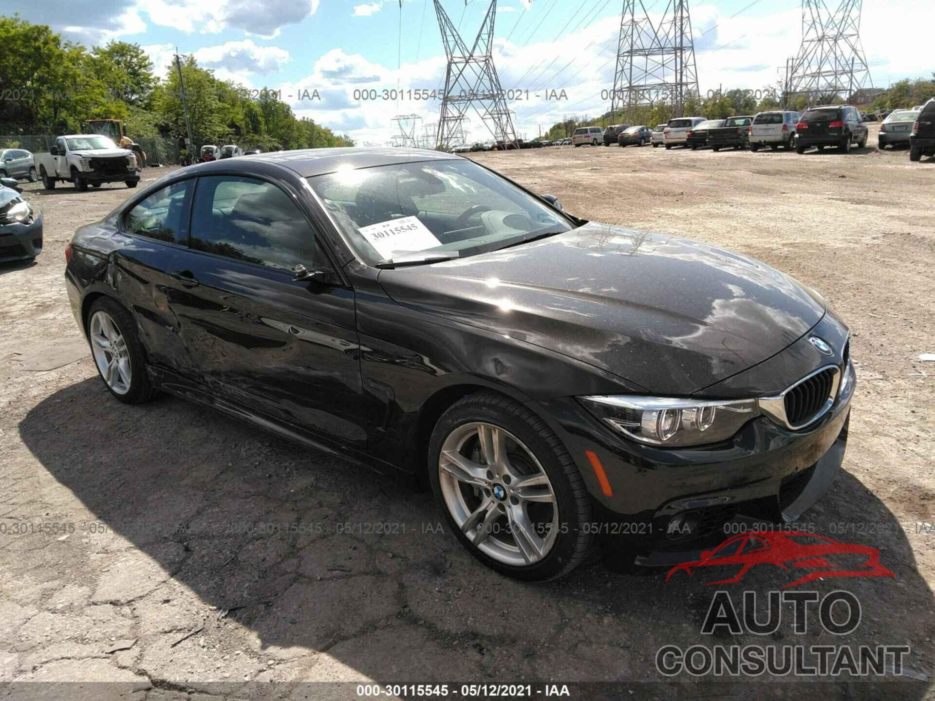 BMW 4 SERIES 2018 - WBA4W9C59JAC08983