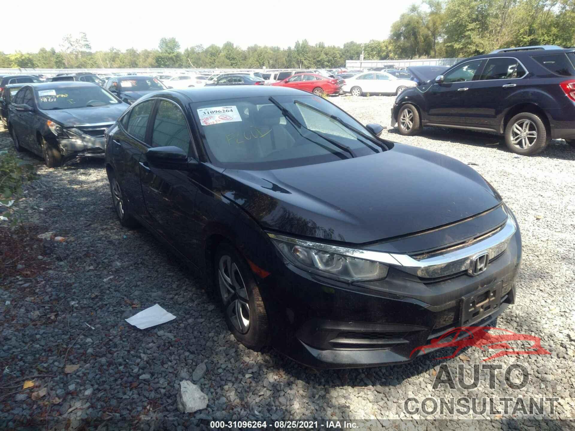 HONDA CIVIC SEDAN 2016 - 19XFC2F58GE207690