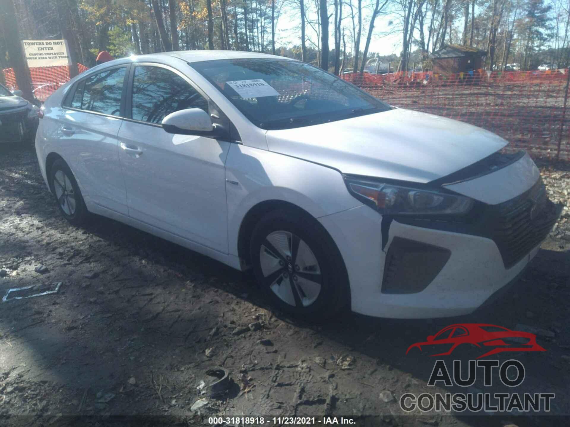 HYUNDAI IONIQ HYBRID 2017 - KMHC65LC9HU044755