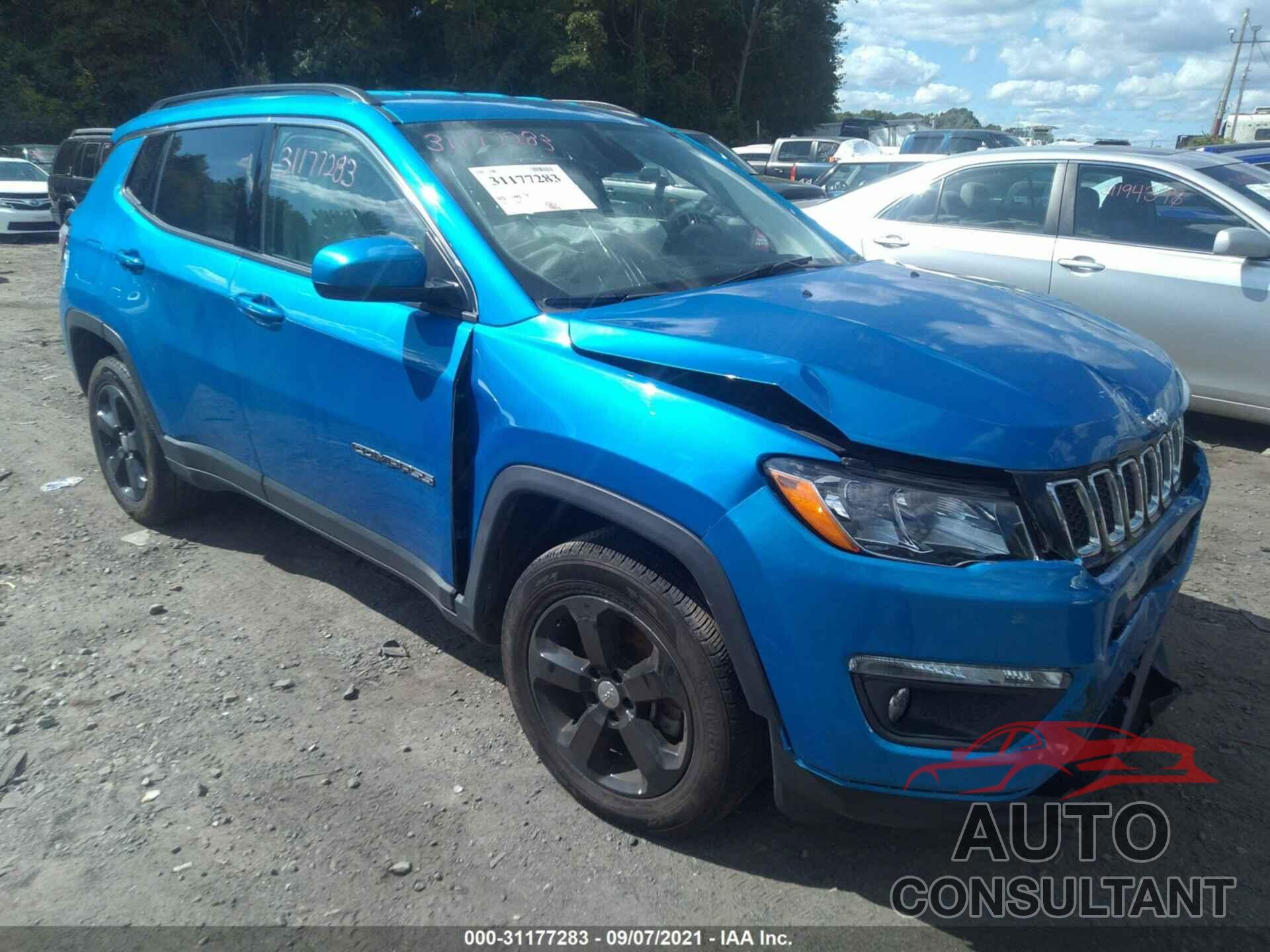 JEEP COMPASS 2017 - 3C4NJDBBXHT660411