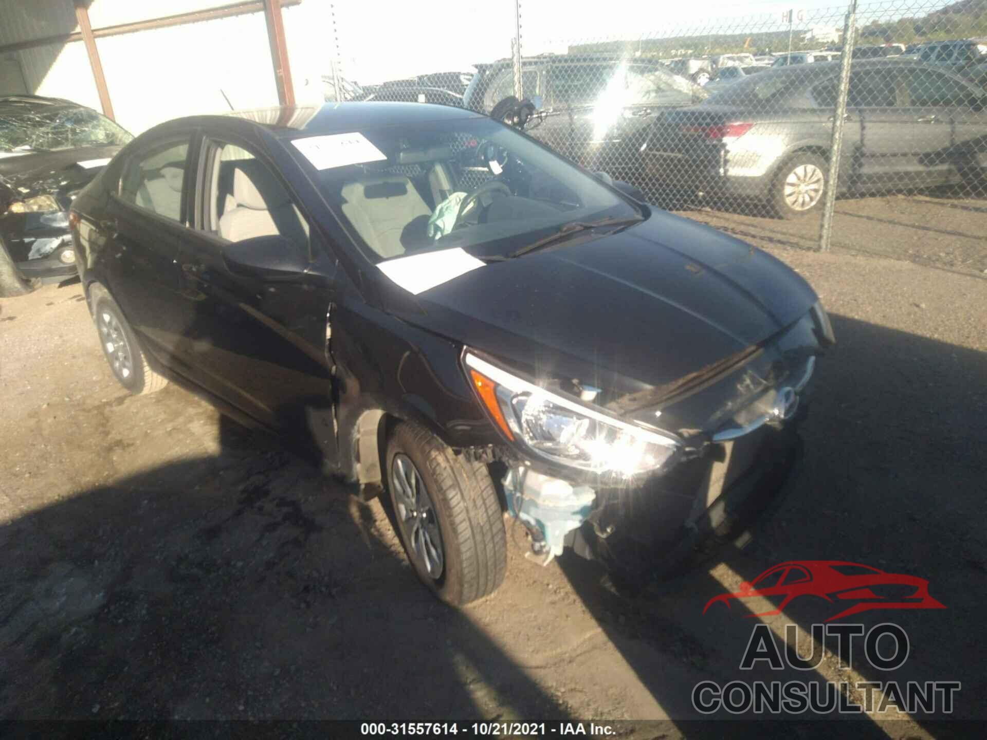 HYUNDAI ACCENT 2017 - KMHCT4AE4HU351242