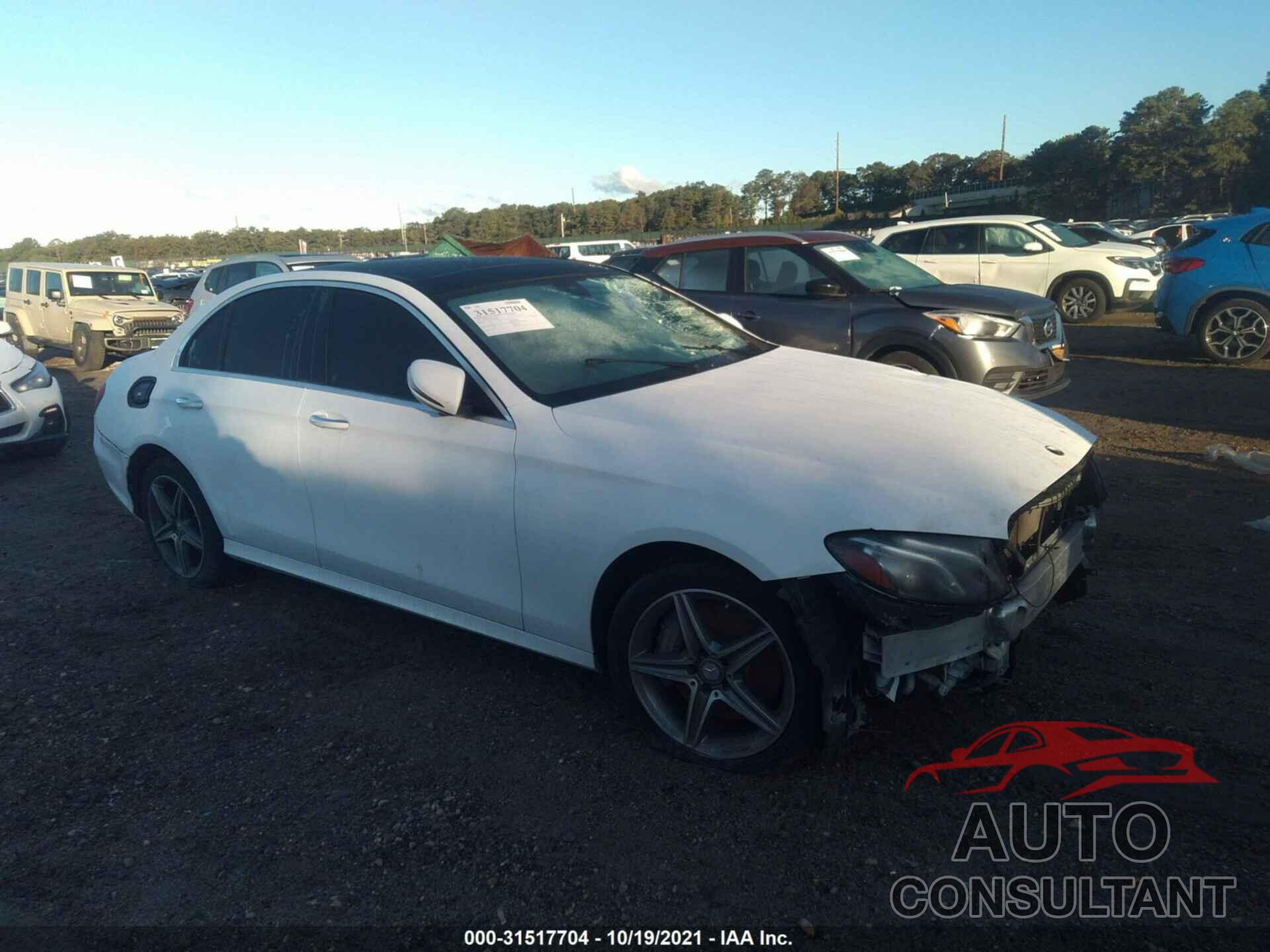 MERCEDES-BENZ E-CLASS 2017 - WDDZF4KB3HA042265