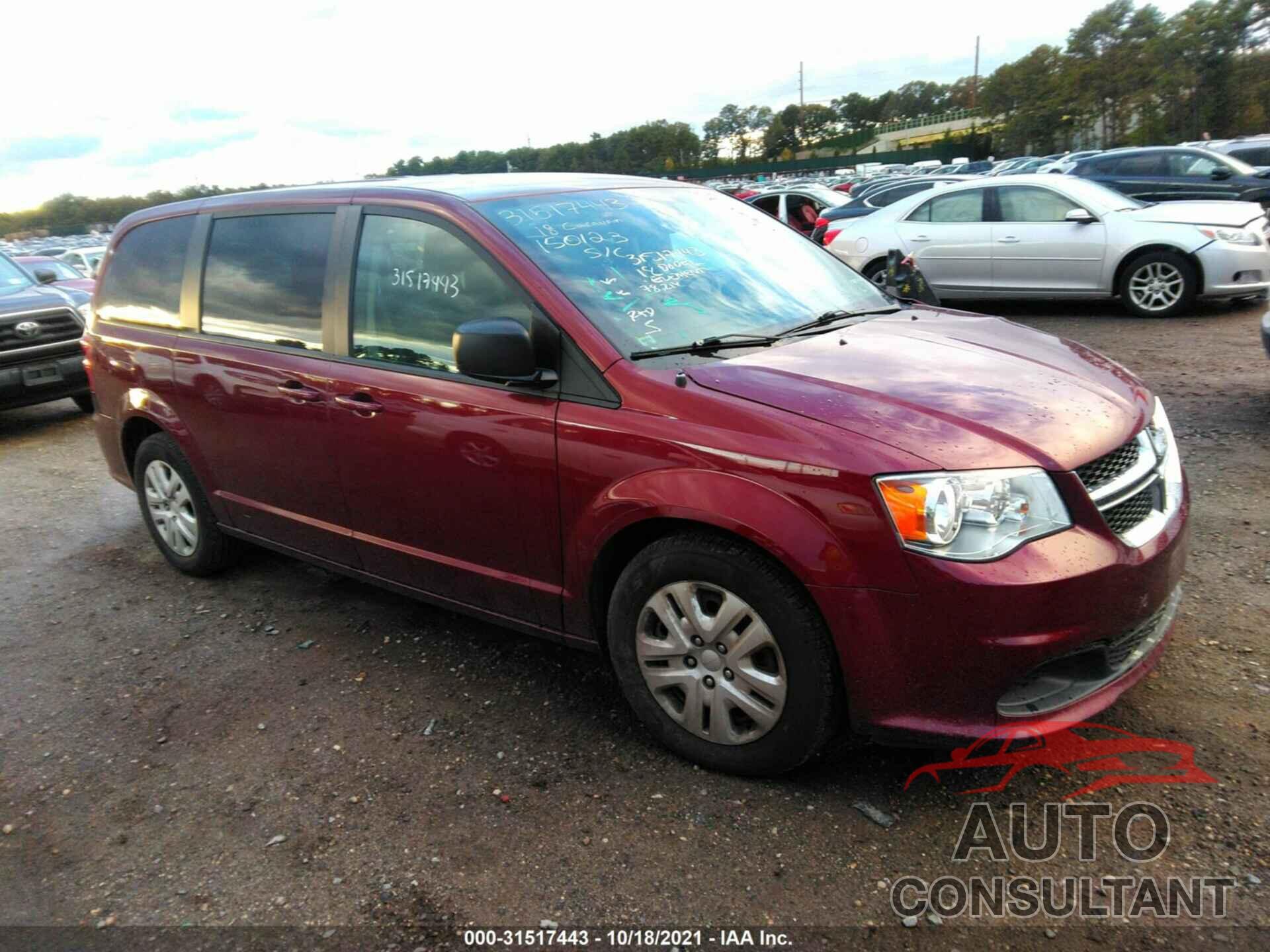 DODGE GRAND CARAVAN 2018 - 2C4RDGBG7JR312807