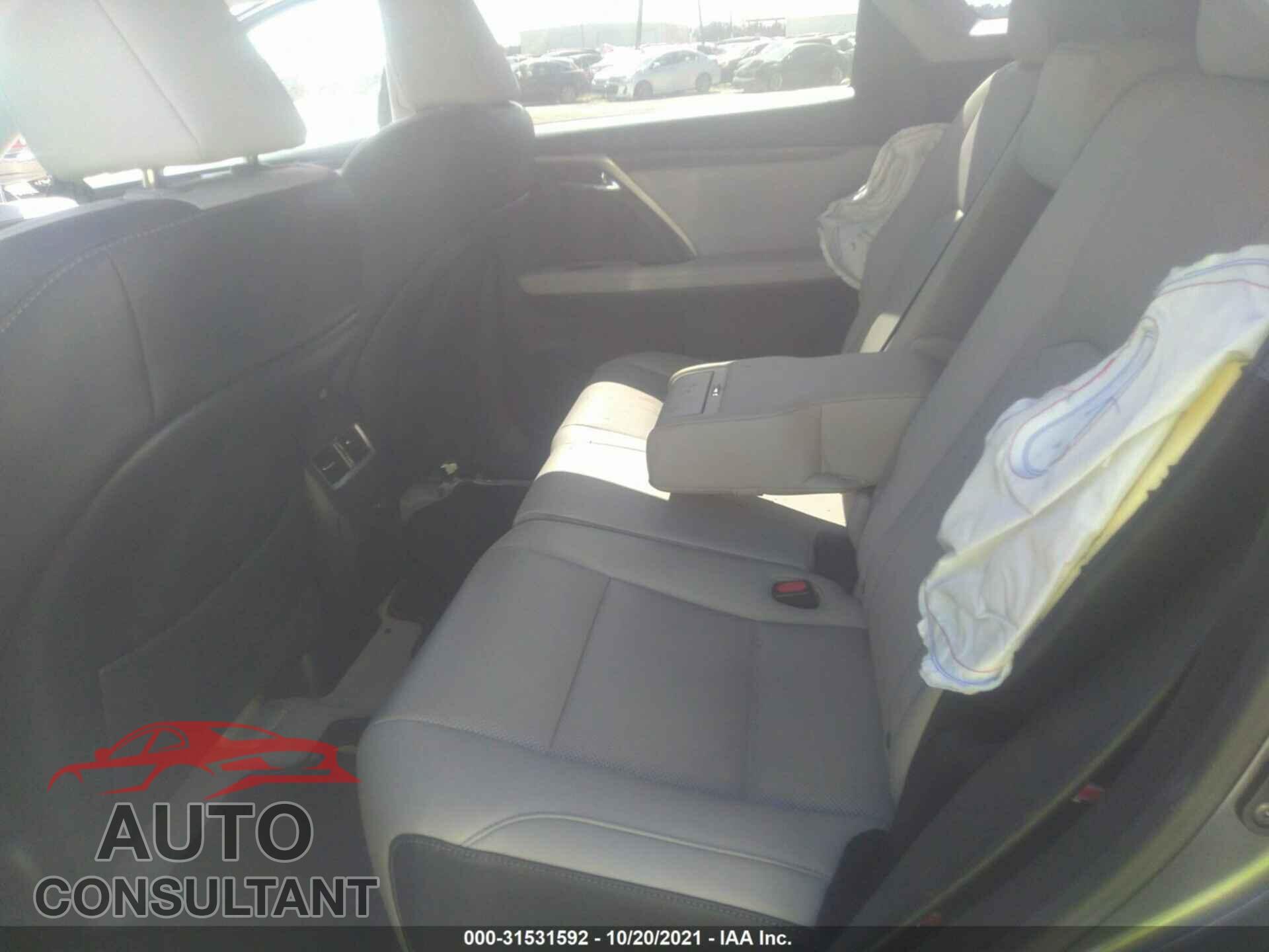 LEXUS RX 2017 - 2T2ZZMCA5HC086444
