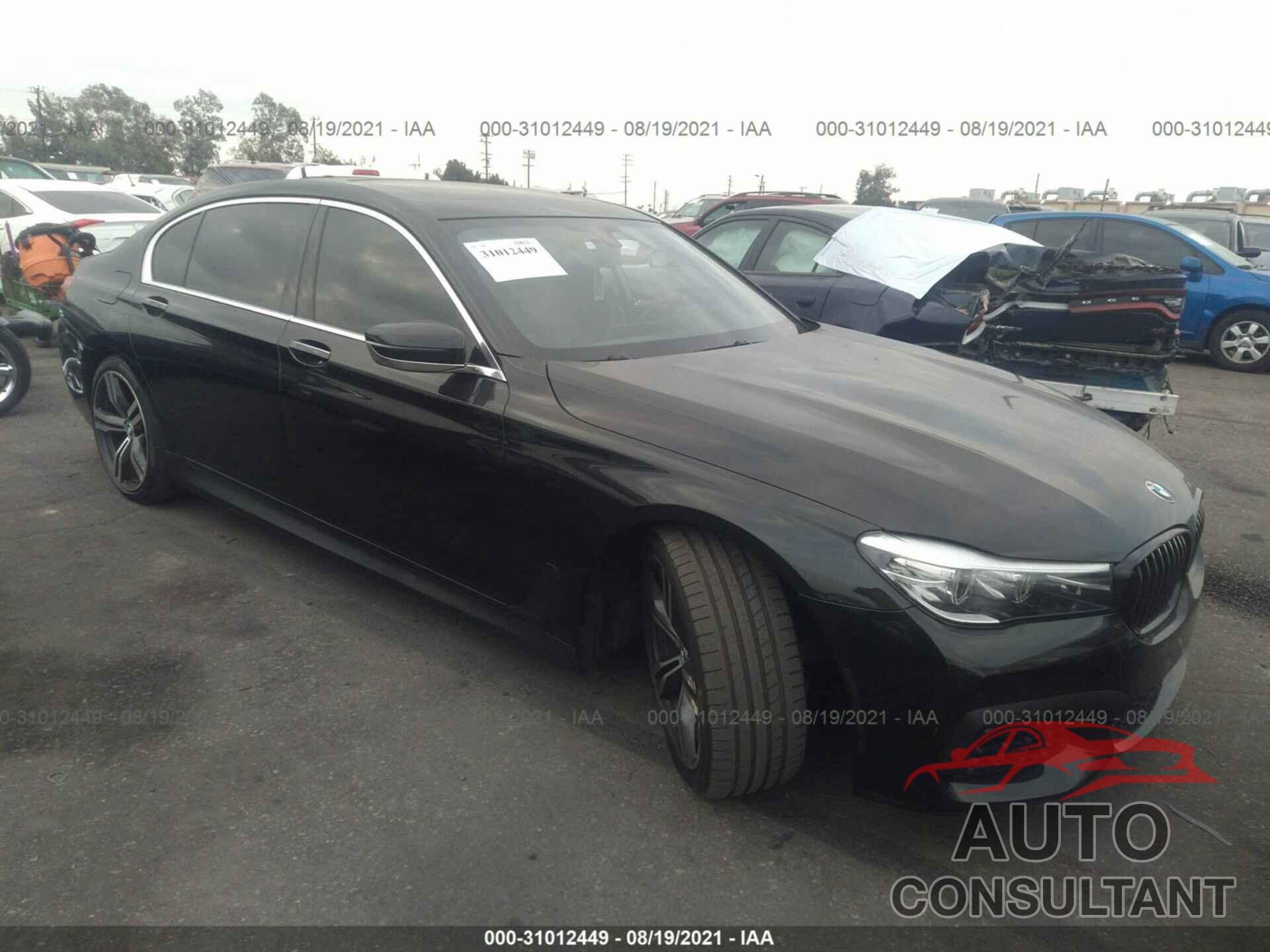 BMW 7 SERIES 2016 - WBA7E2C5XGG714560