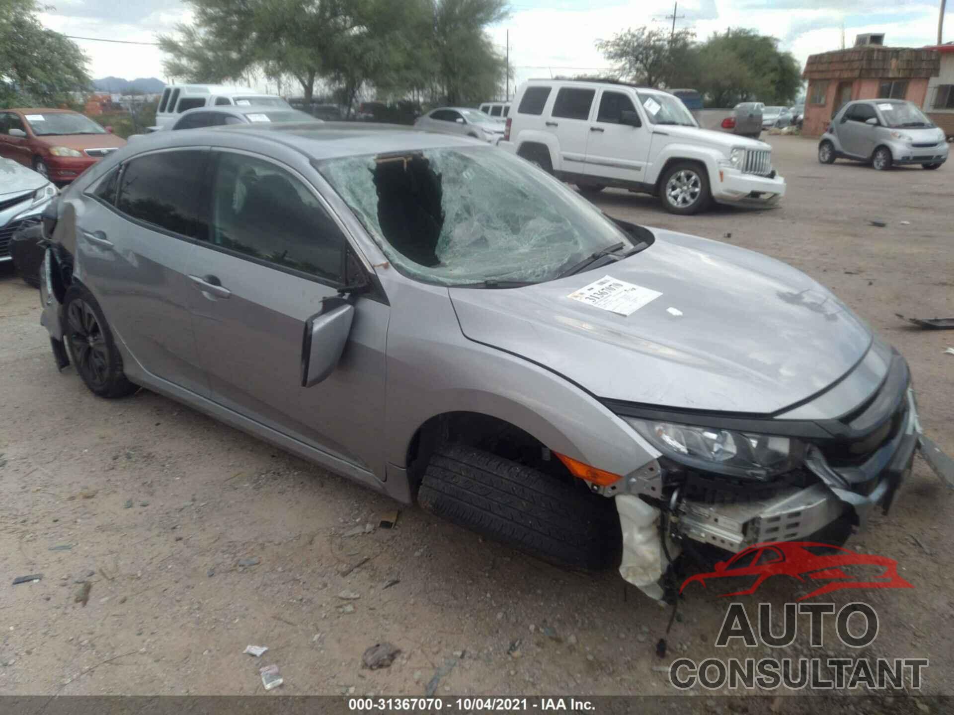 HONDA CIVIC HATCHBACK 2018 - SHHFK7H51JU429470