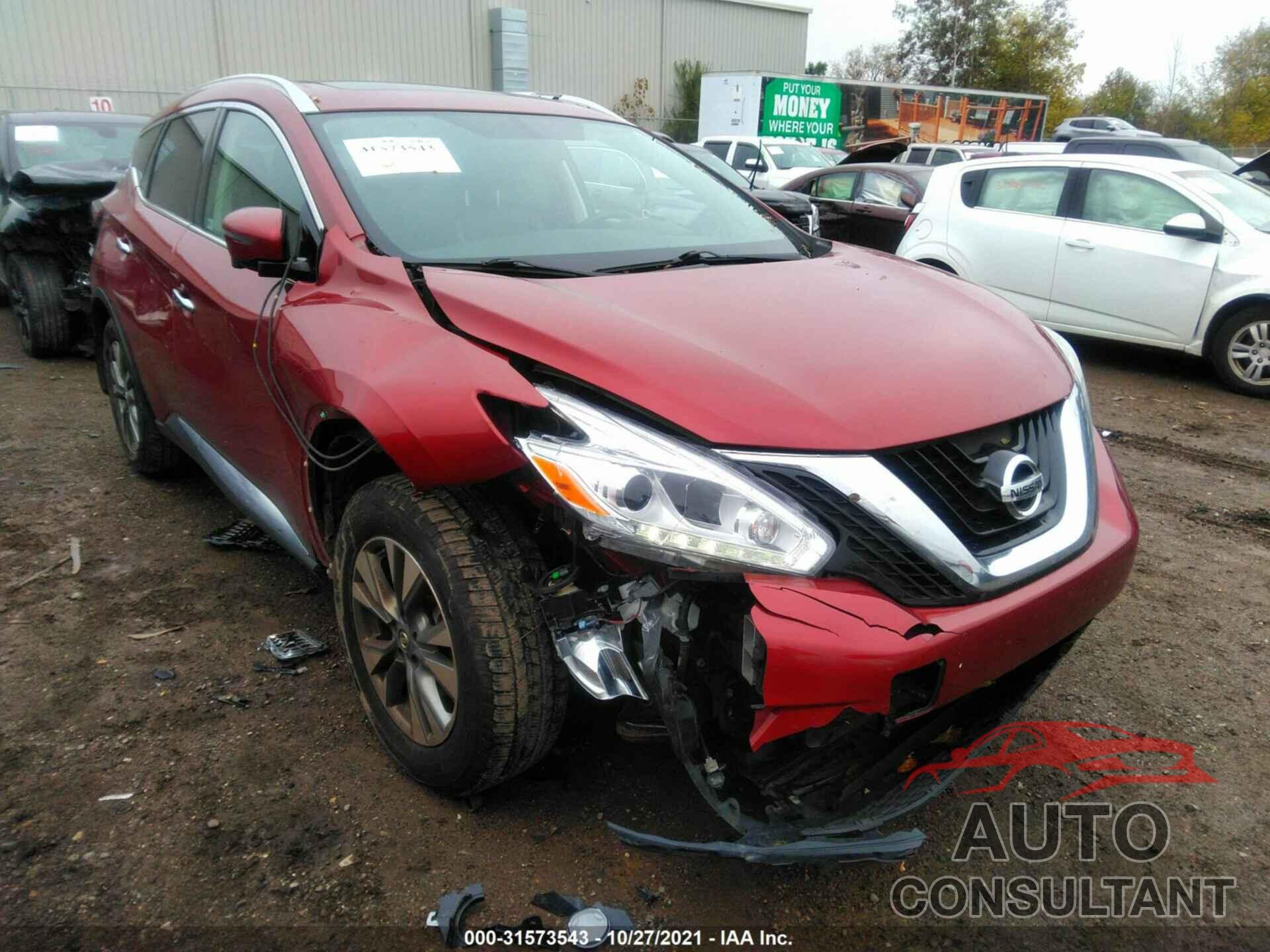 NISSAN MURANO 2016 - 5N1AZ2MH5GN100898