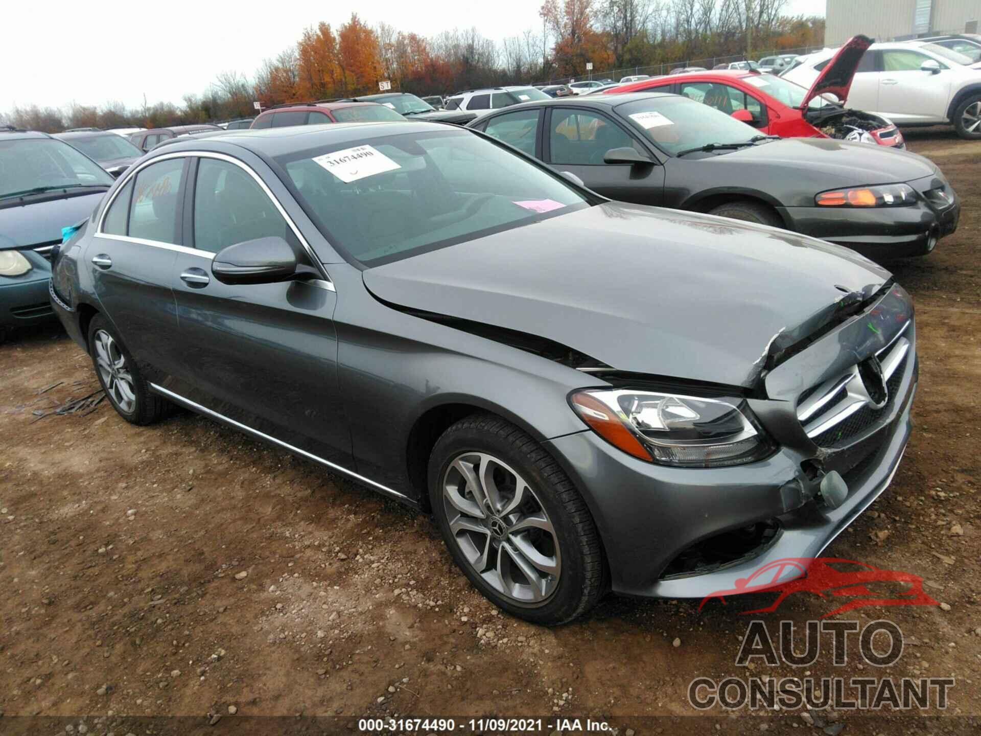 MERCEDES-BENZ C-CLASS 2018 - 55SWF4KB2JU256771