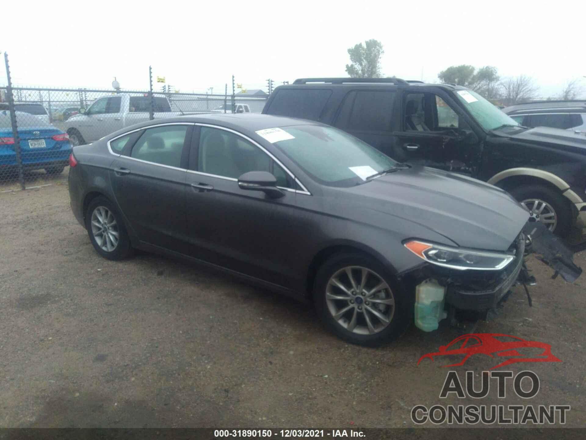 FORD FUSION 2017 - 3FA6P0HD9HR351391
