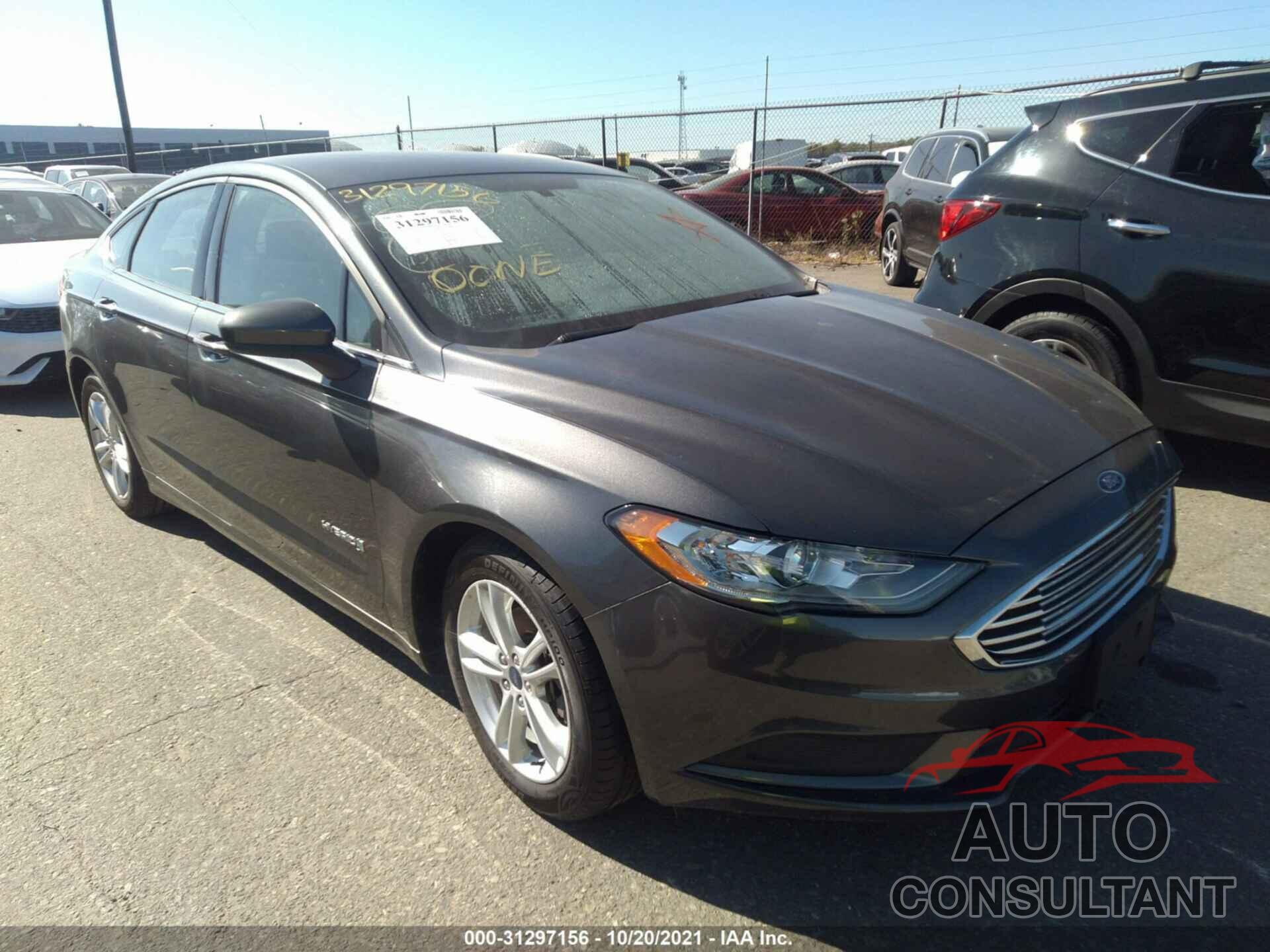 FORD FUSION HYBRID 2018 - 3FA6P0LU3JR137302