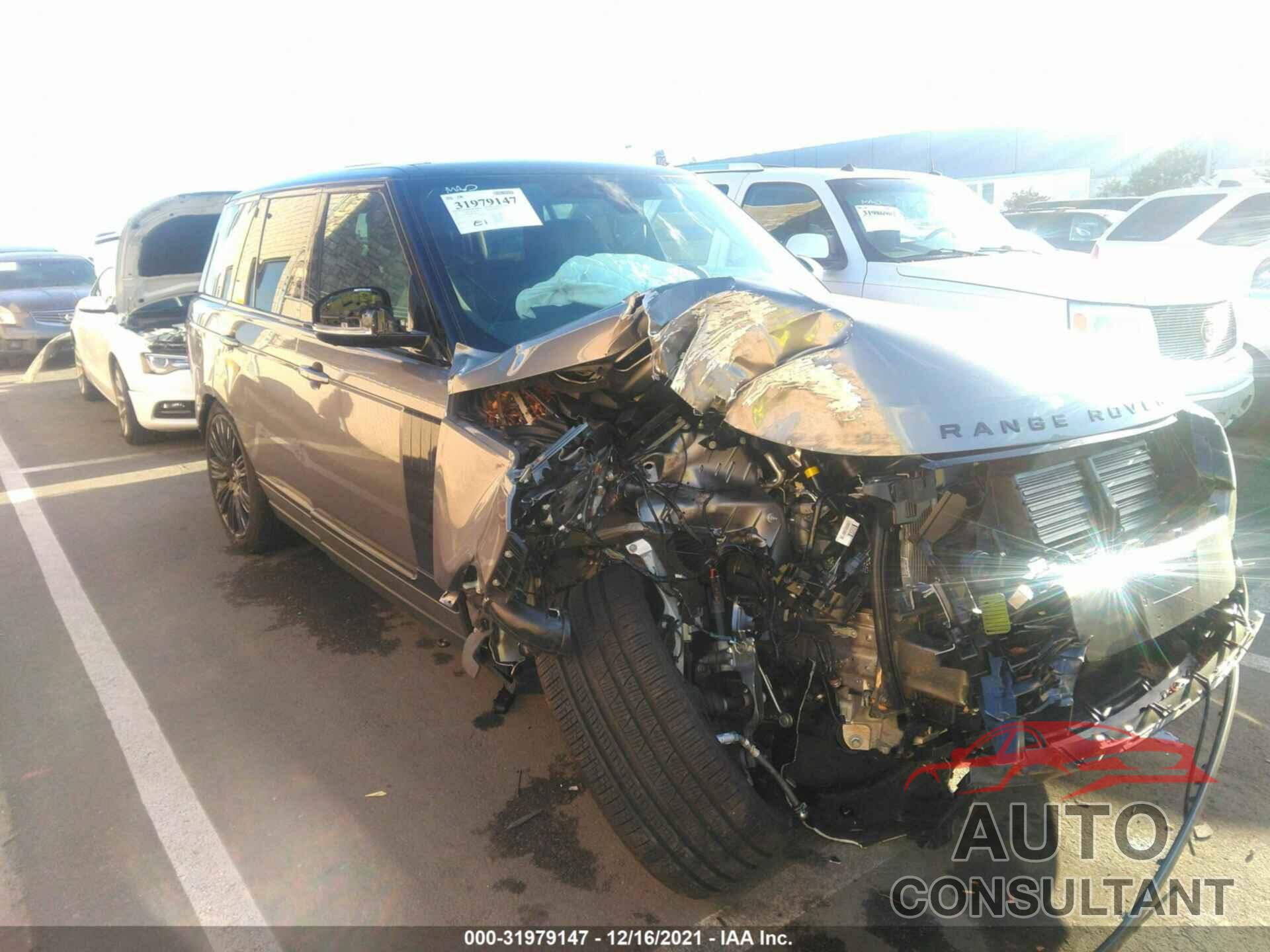 LAND ROVER RANGE ROVER 2021 - SALGS2RU7MA449663