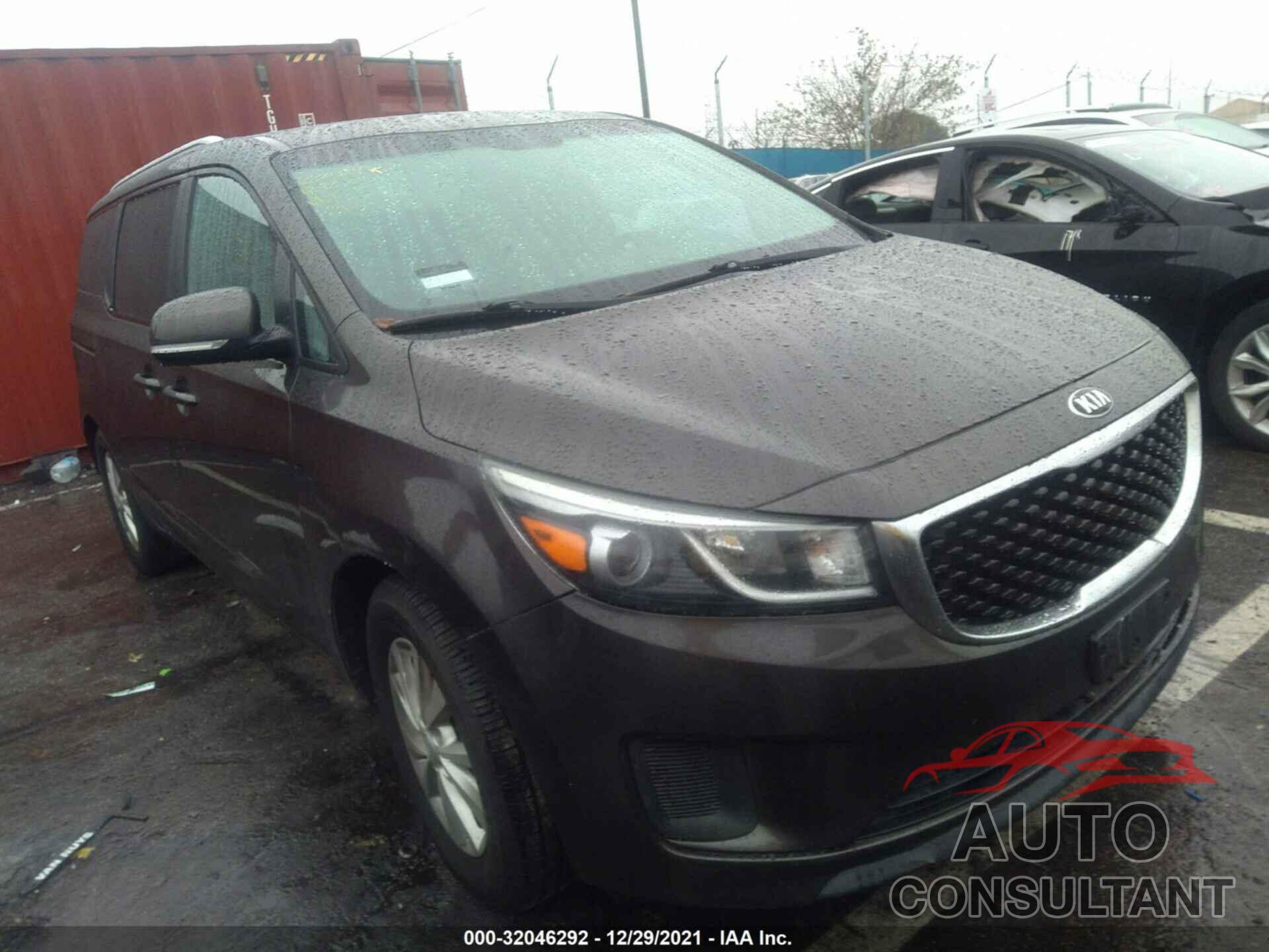 KIA SEDONA 2016 - KNDMB5C14G6100039