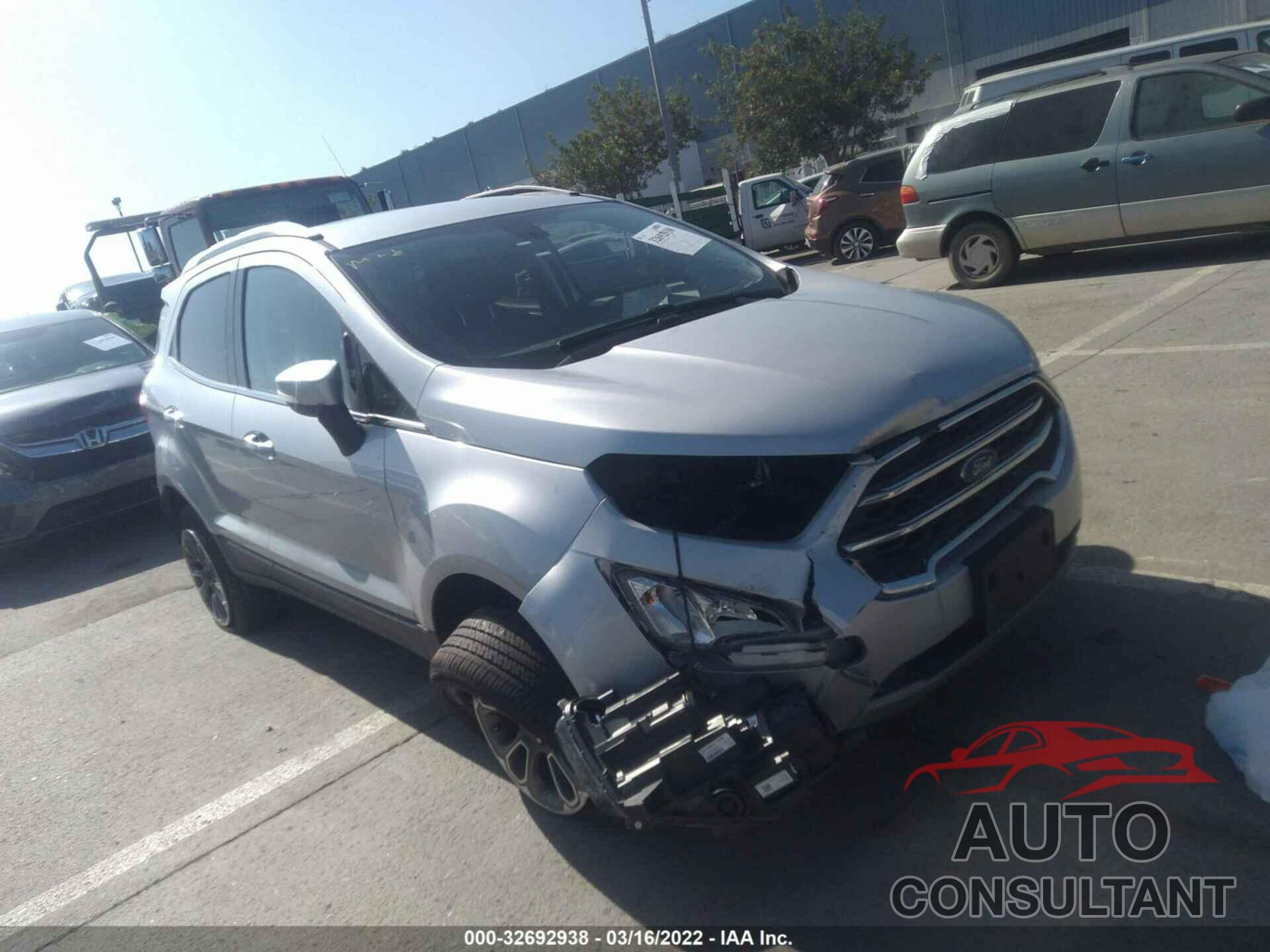 FORD ECOSPORT 2020 - MAJ6S3KLXLC354193