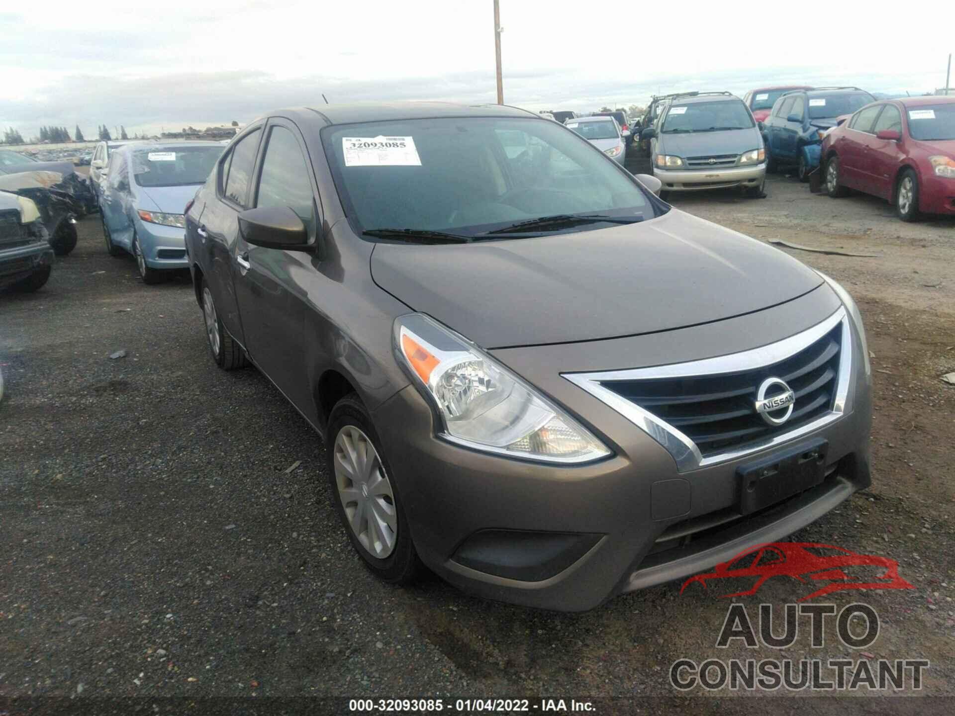 NISSAN VERSA 2016 - 3N1CN7AP6GL901019