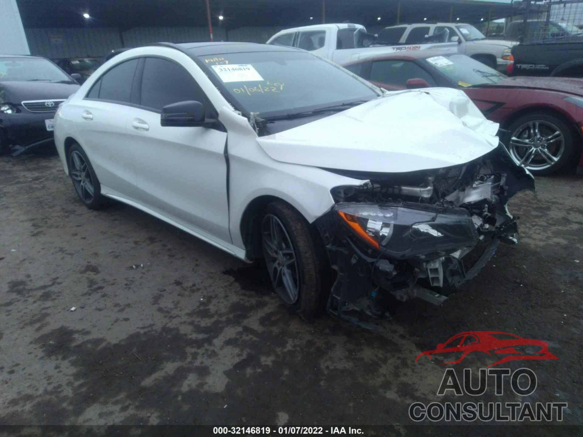 MERCEDES-BENZ CLA 2017 - WDDSJ4EB3HN422663