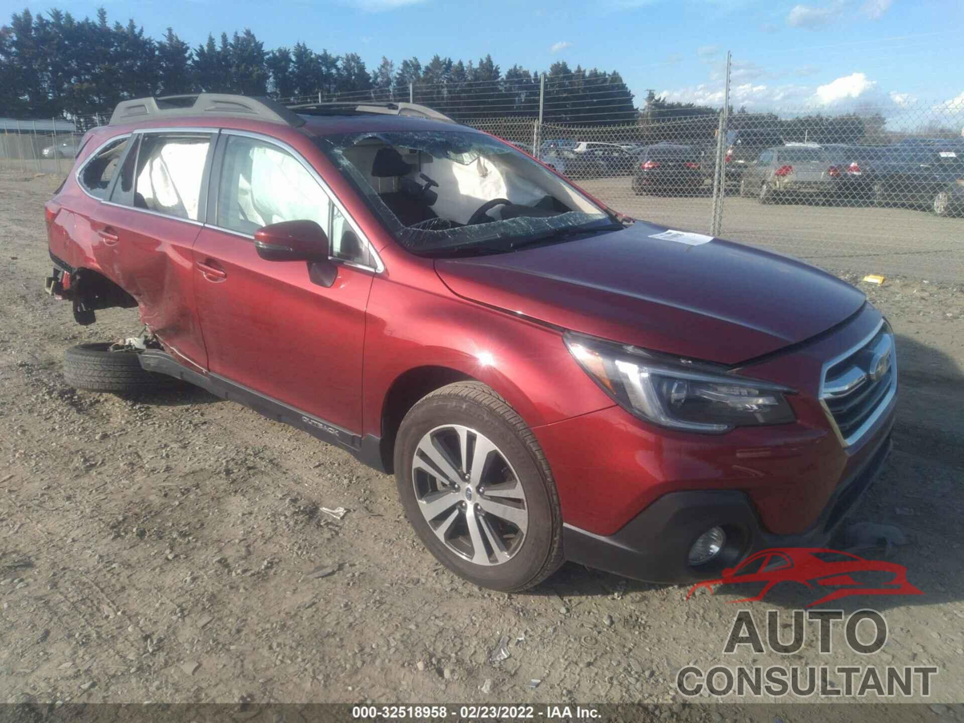 SUBARU OUTBACK 2019 - 4S4BSANC4K3334864