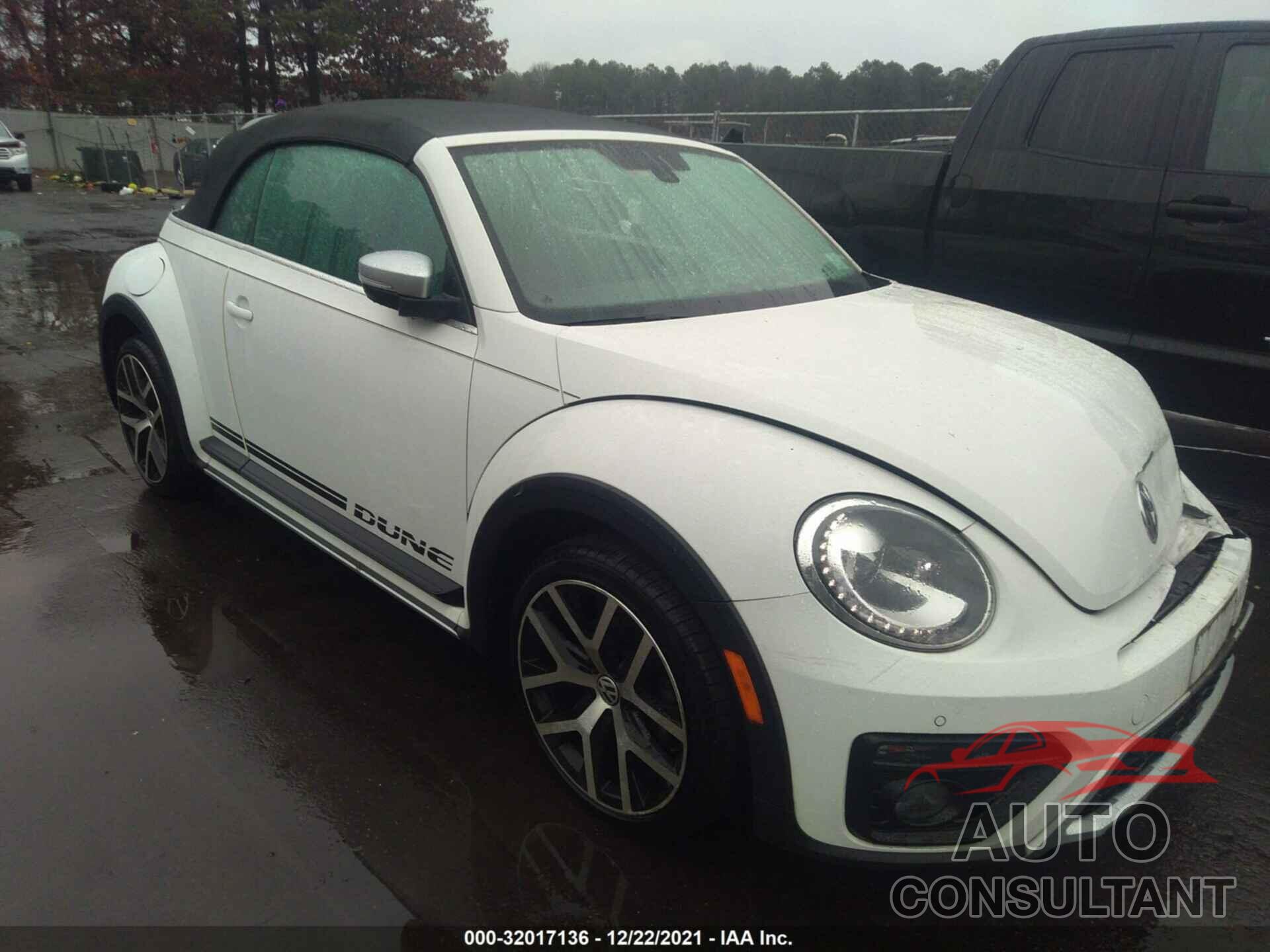 VOLKSWAGEN BEETLE CONVERTIBLE 2017 - 3VWT17AT5HM821032