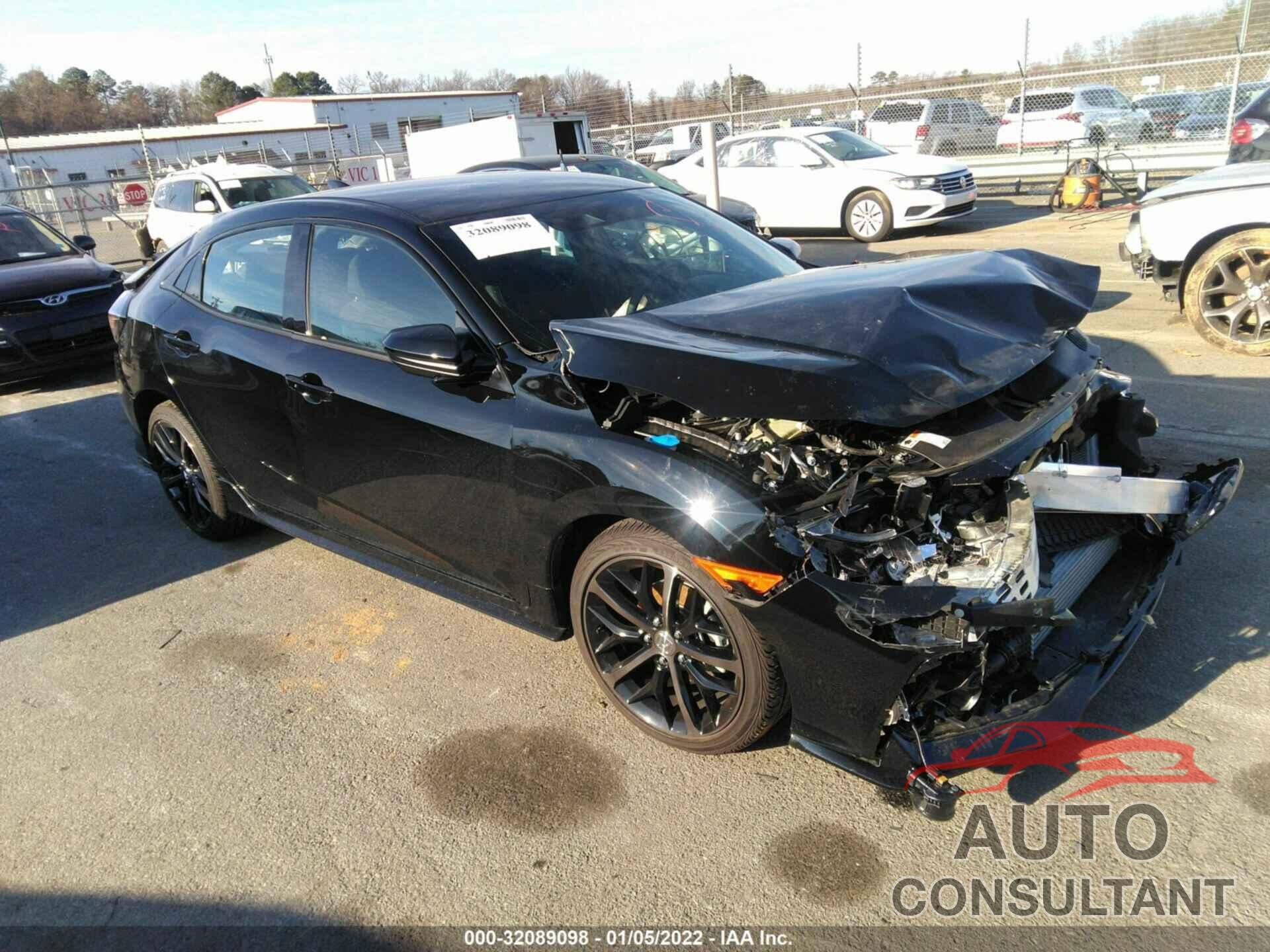 HONDA CIVIC HATCHBACK 2021 - SHHFK7H49MU201518