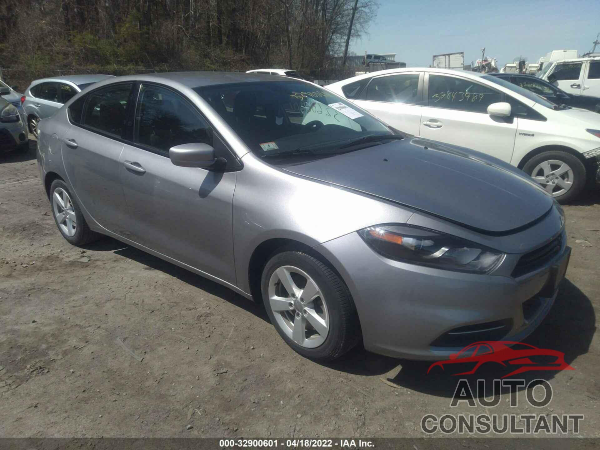 DODGE DART 2016 - 1C3CDFBBXGD516652