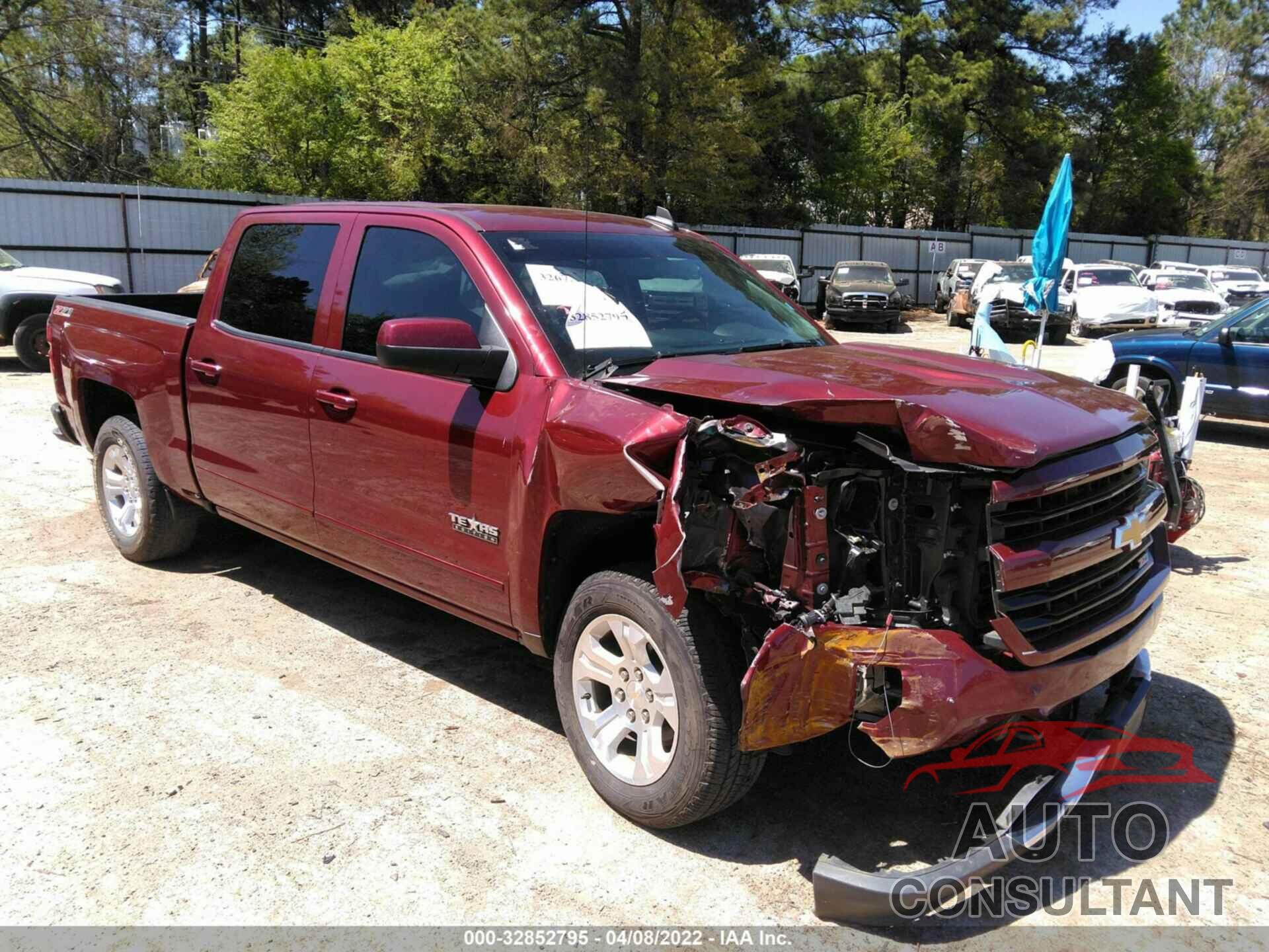 CHEVROLET SILVERADO 1500 2017 - 3GCUKREC3HG138139