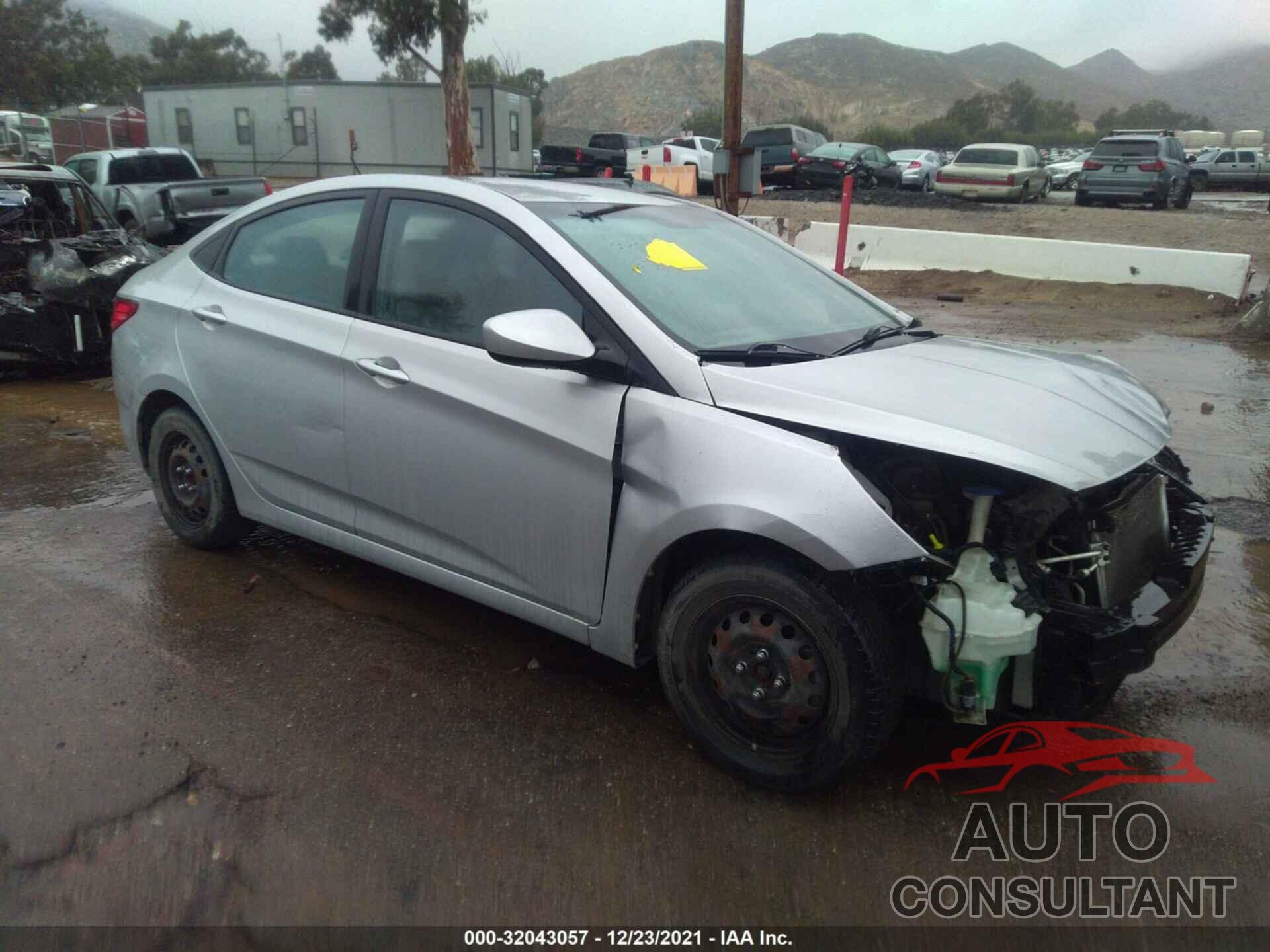 HYUNDAI ACCENT 2016 - KMHCT4AE6GU104951