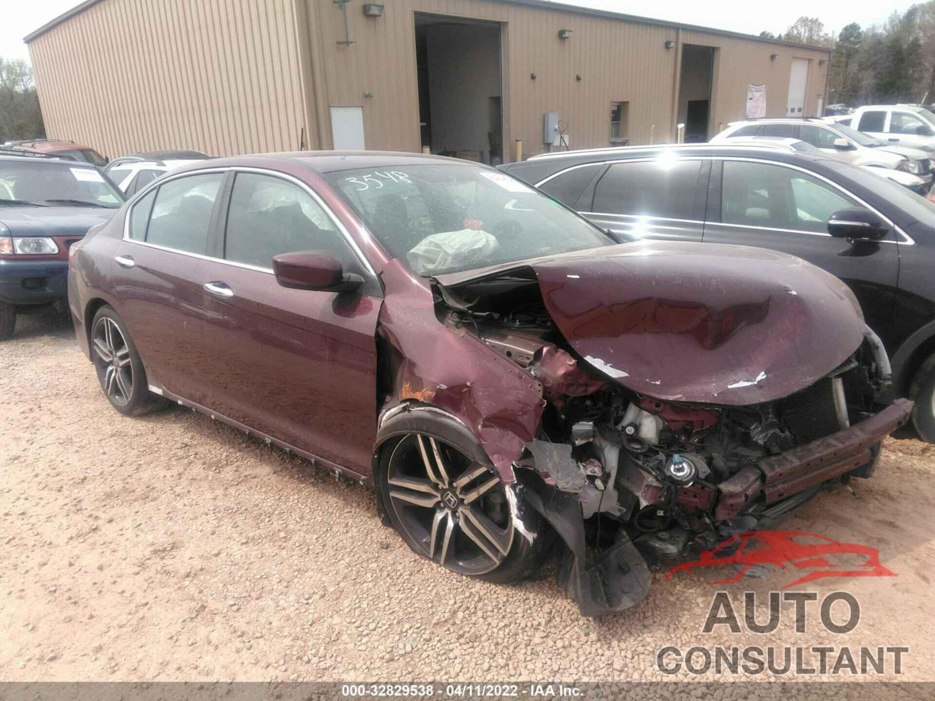 HONDA ACCORD SEDAN 2017 - 1HGCR2F57HA113548