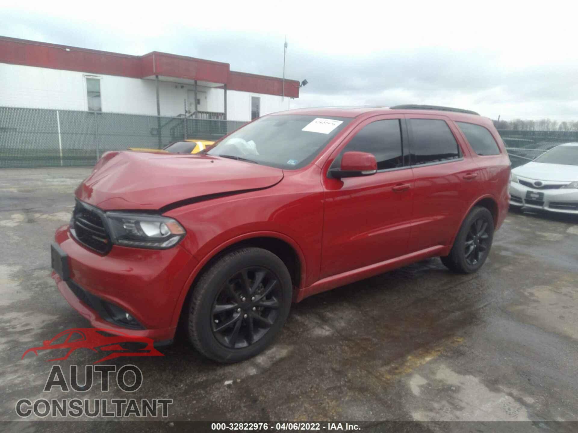 DODGE DURANGO 2017 - 1C4RDJDG0HC898795