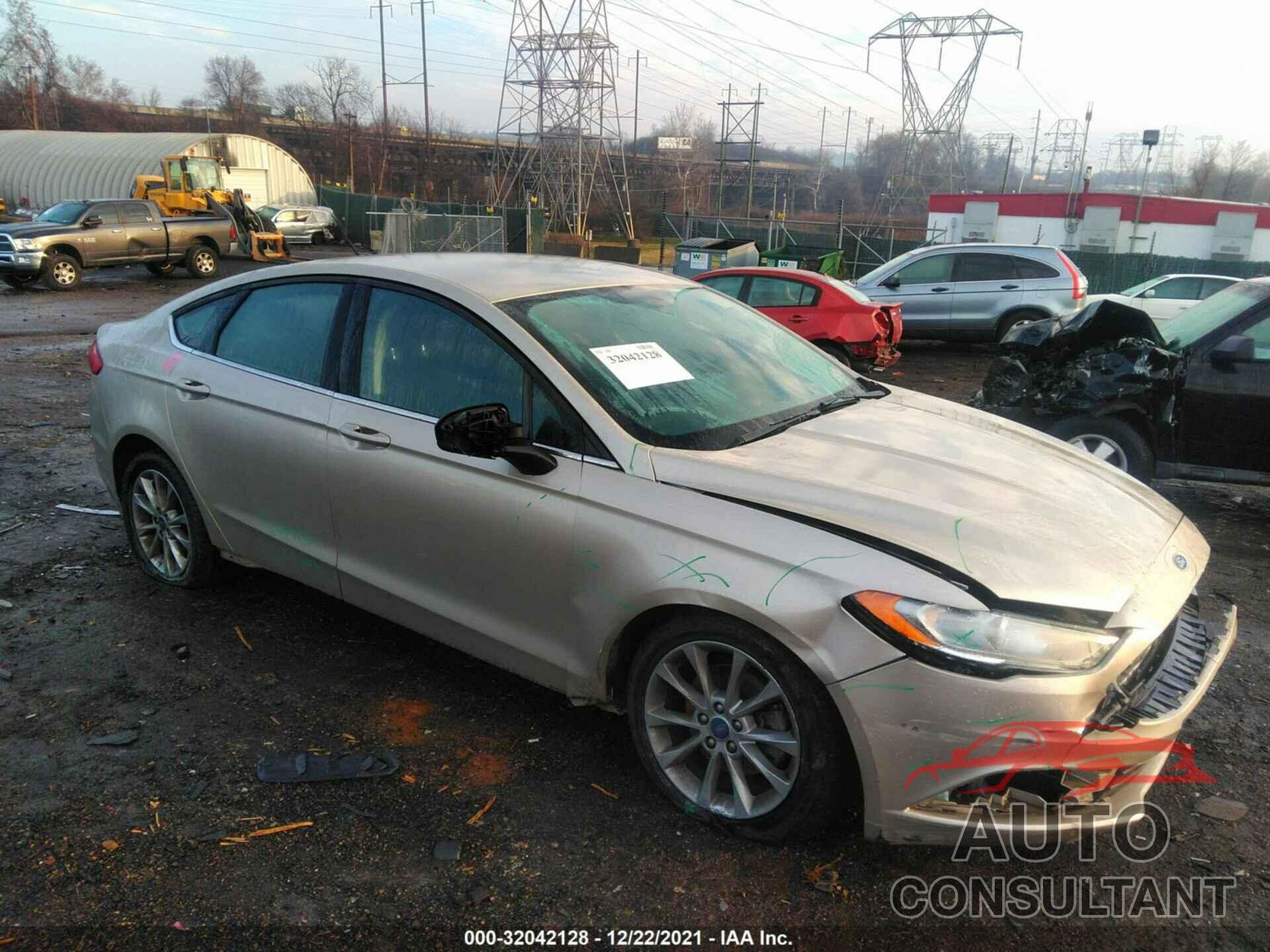 FORD FUSION 2017 - 3FA6P0H76HR410536