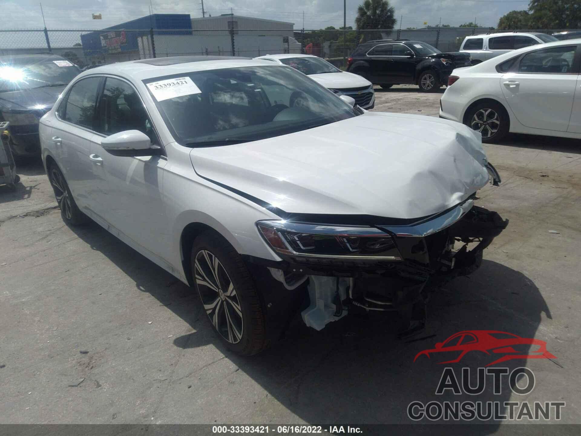 VOLKSWAGEN PASSAT 2022 - 1VWSA7A3XNC009282
