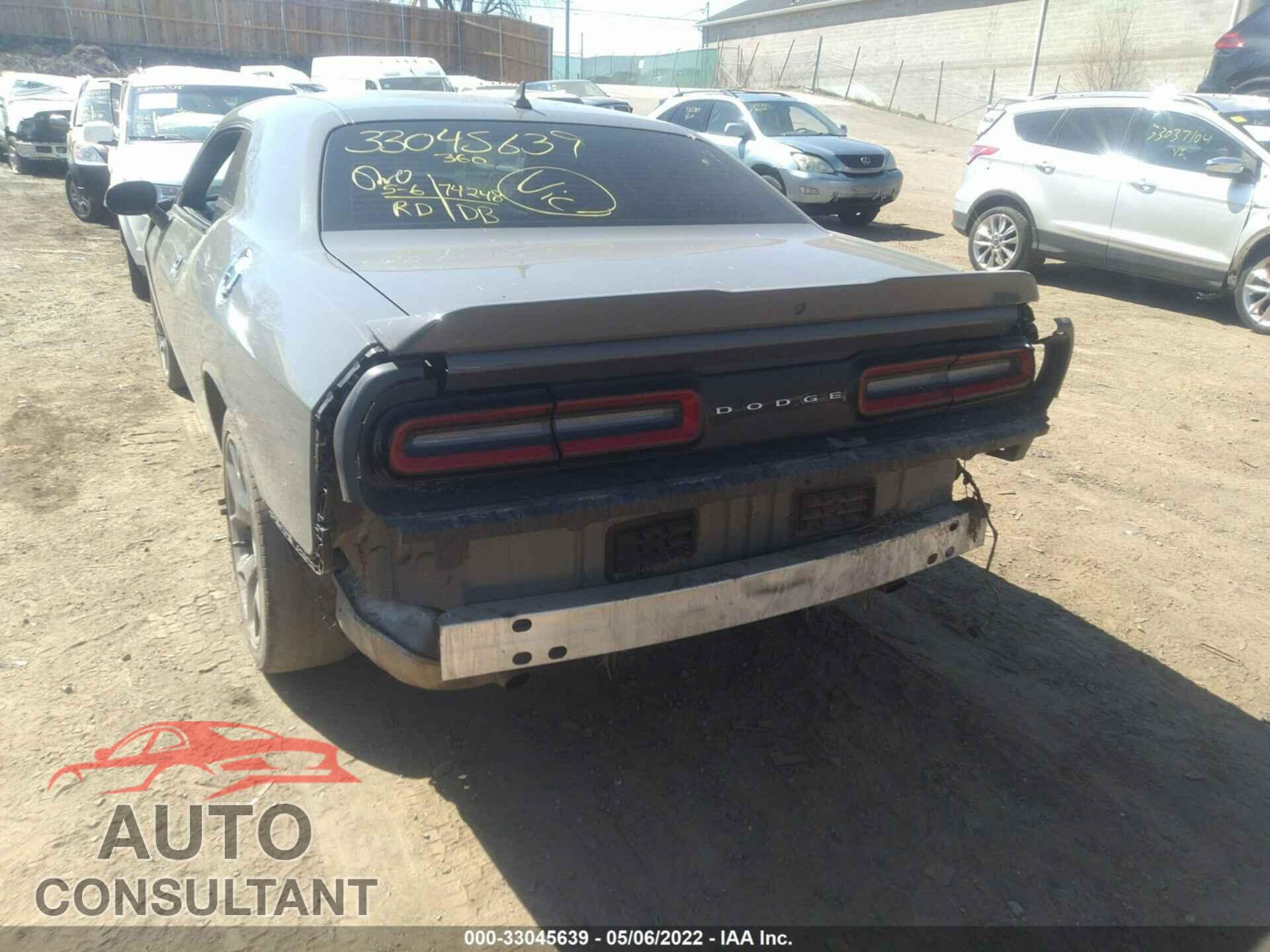 DODGE CHALLENGER 2017 - 2C3CDZAGXHH545541