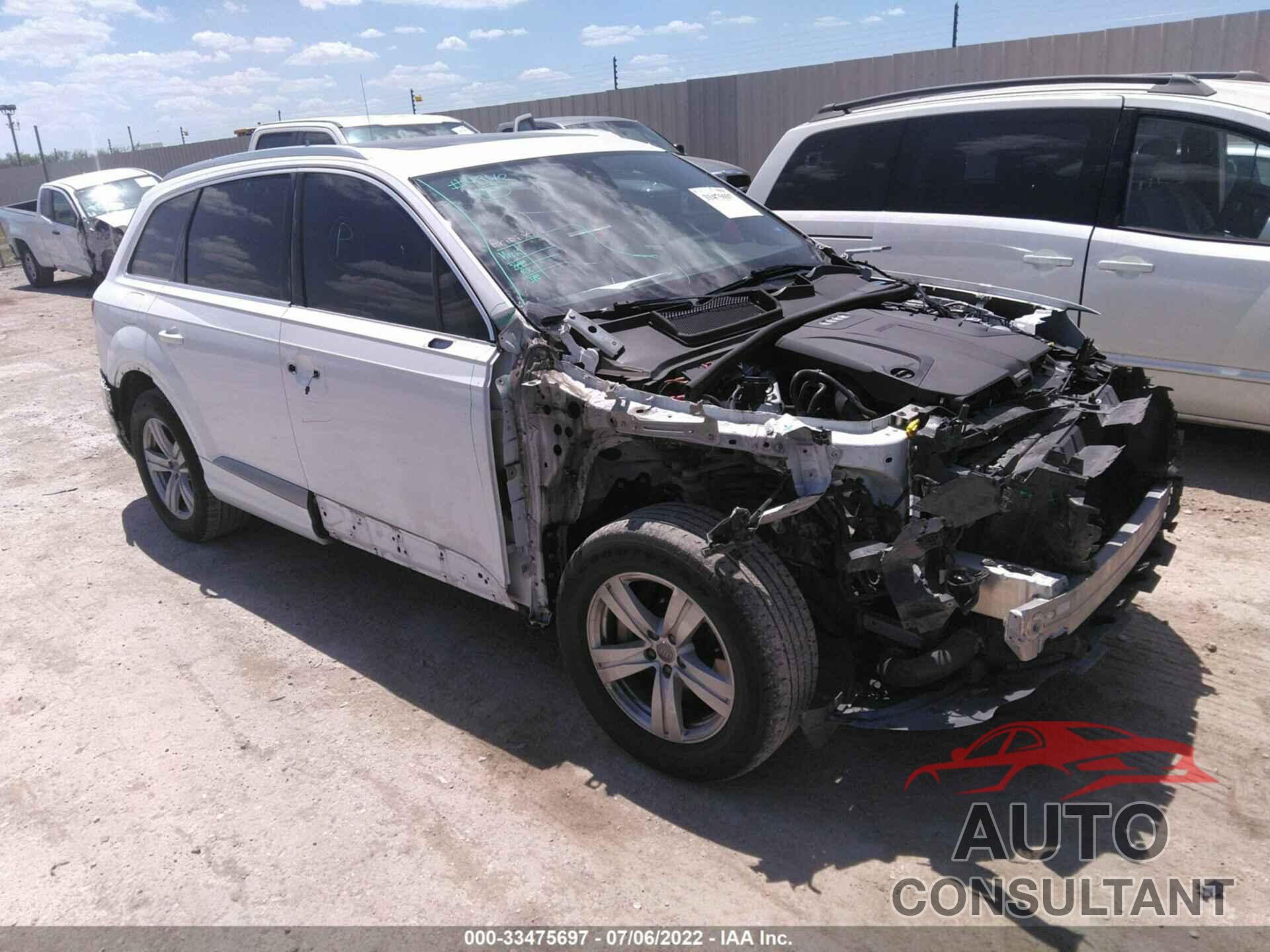 AUDI Q7 2019 - WA1AHAF78KD023331