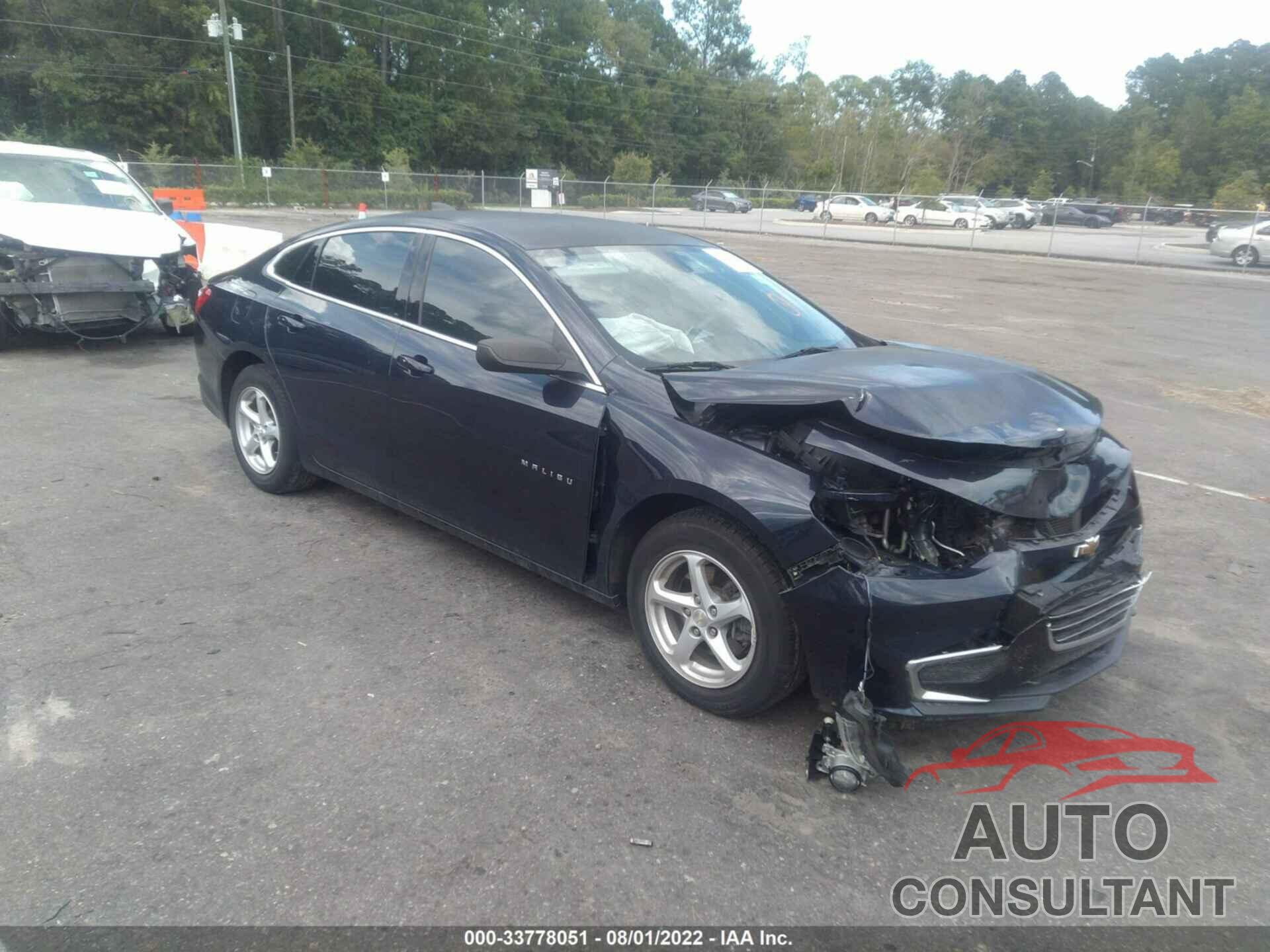 CHEVROLET MALIBU 2016 - 1G1ZB5ST7GF205210
