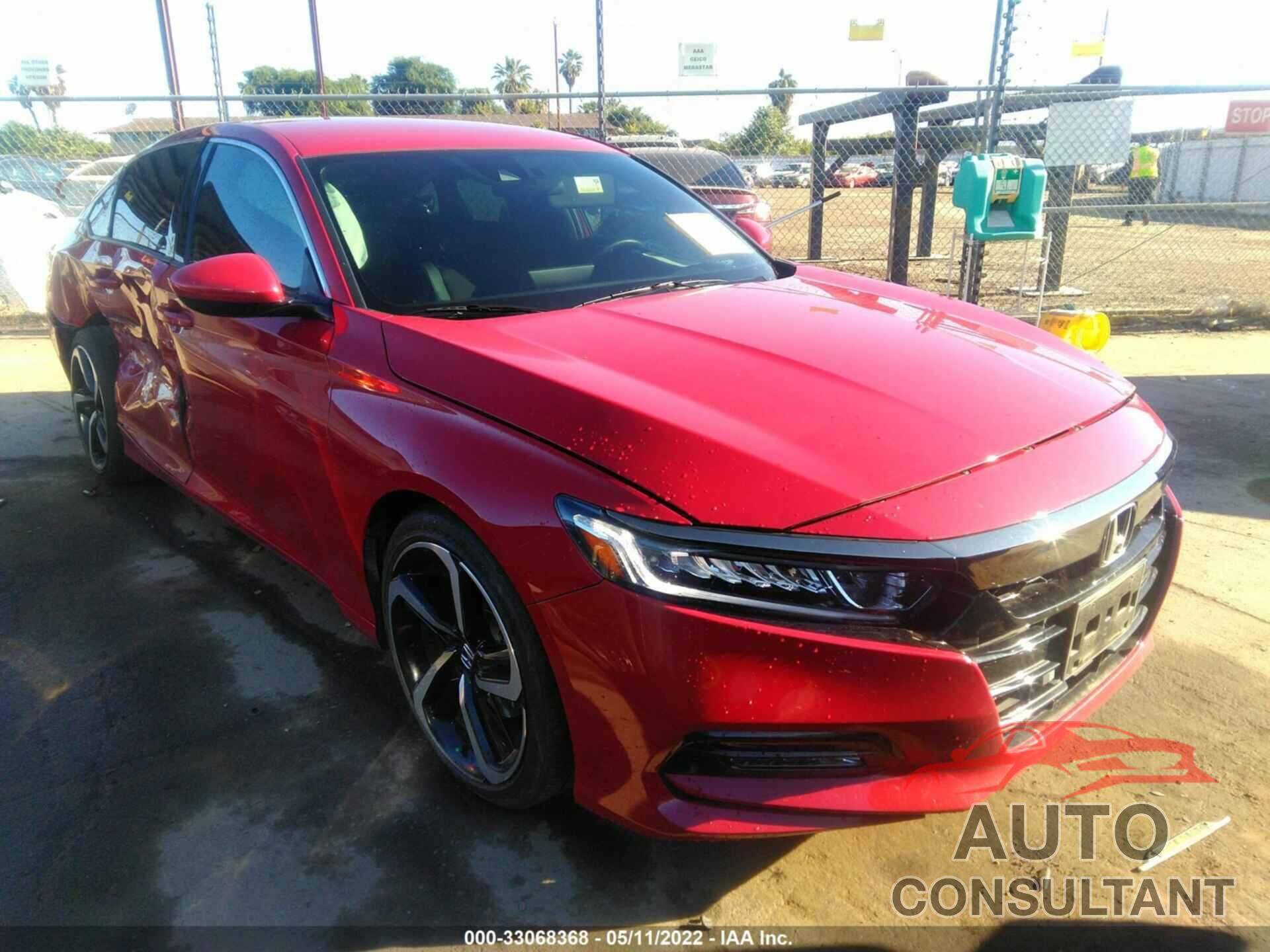 HONDA ACCORD SEDAN 2019 - 1HGCV1F3XKA032748