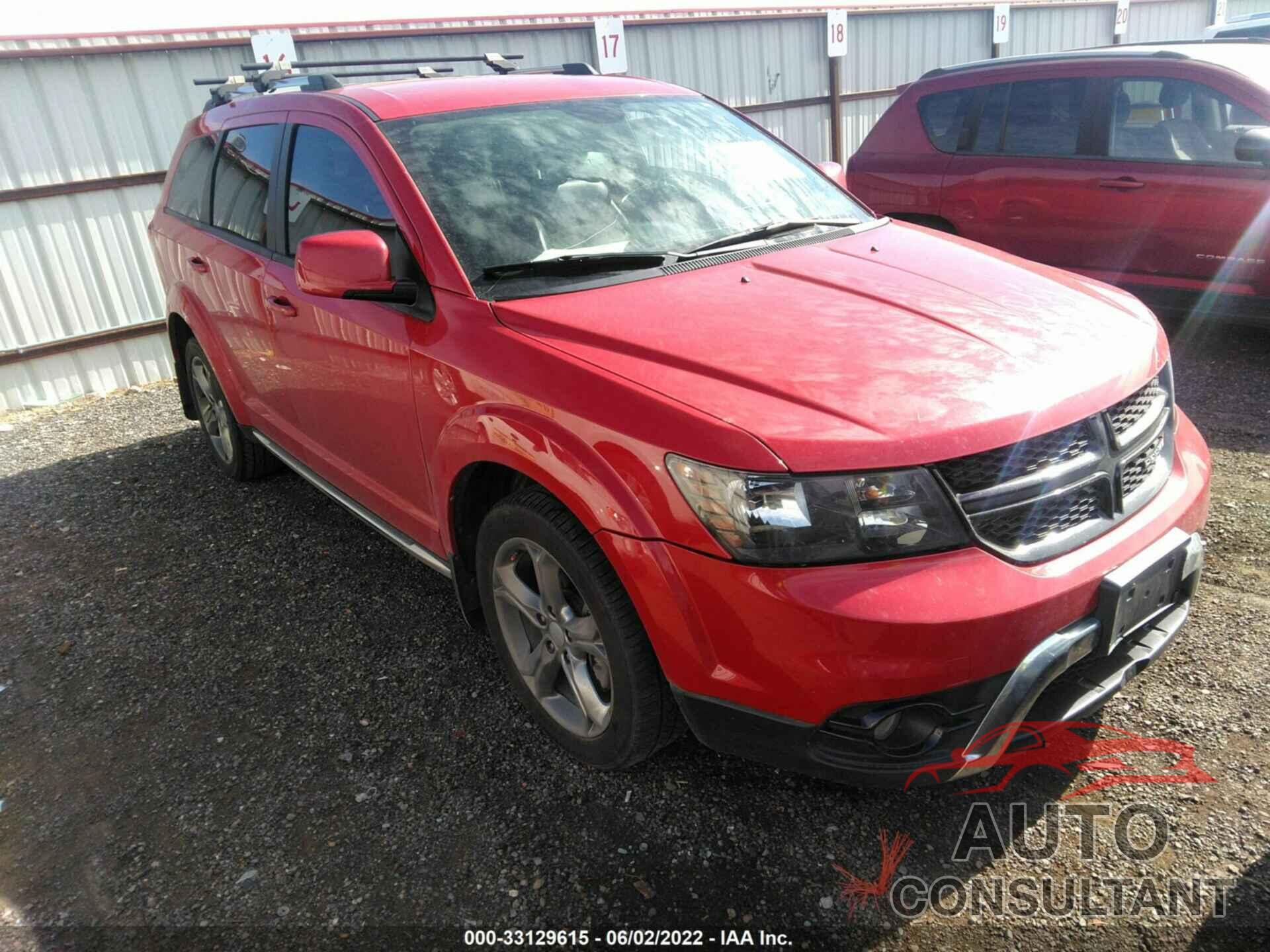 DODGE JOURNEY 2017 - 3C4PDCGG2HT566344