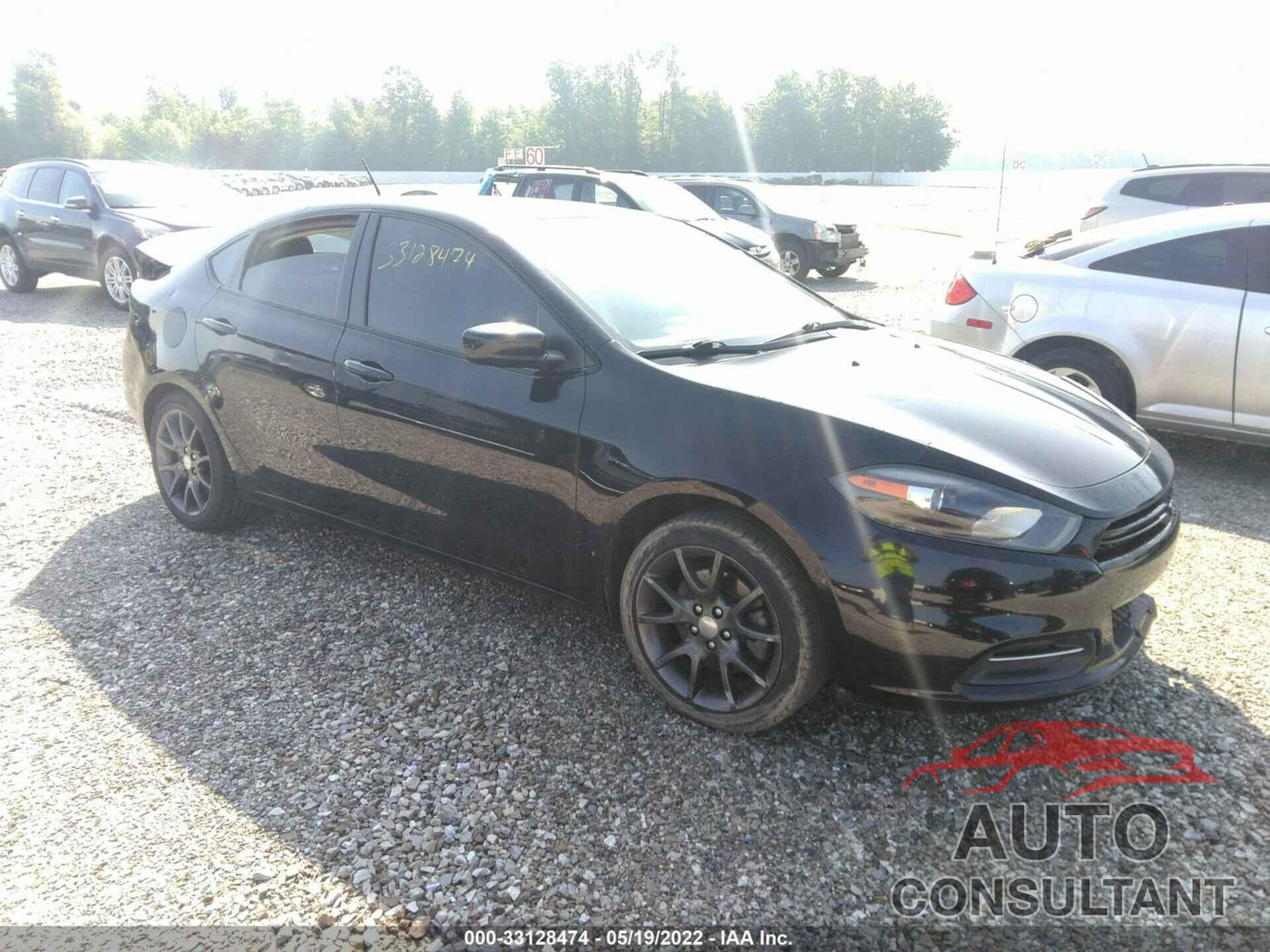 DODGE DART 2016 - 1C3CDFAA6GD533697