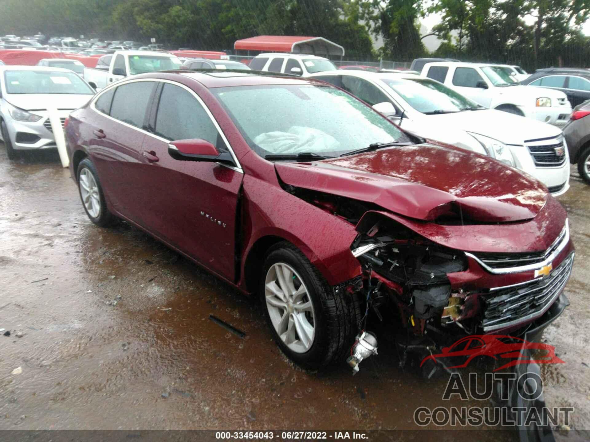 CHEVROLET MALIBU 2016 - 1G1ZE5ST7GF285082