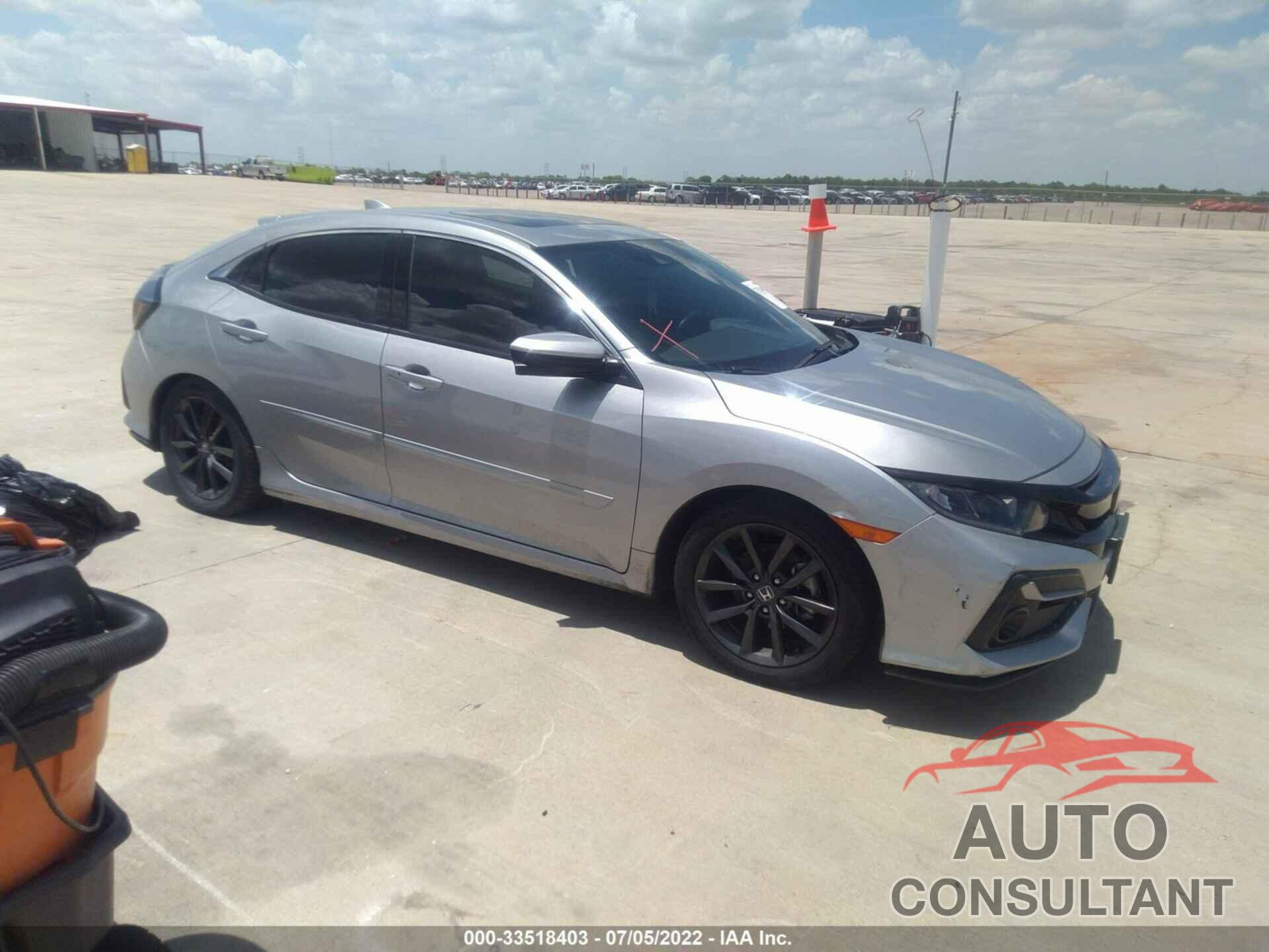 HONDA CIVIC HATCHBACK 2021 - SHHFK7H66MU212400