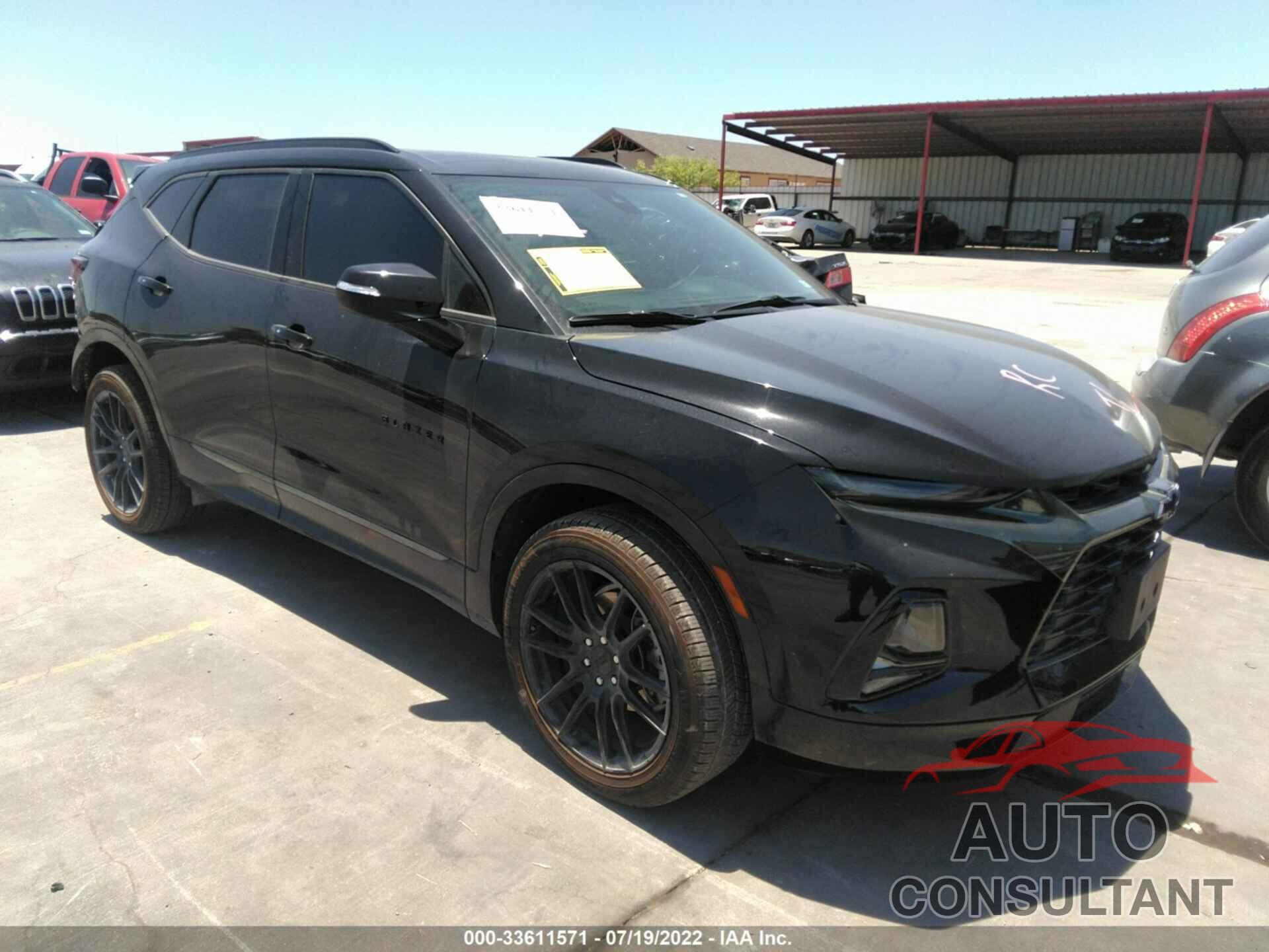 CHEVROLET BLAZER 2021 - 3GNKBERS2MS502776