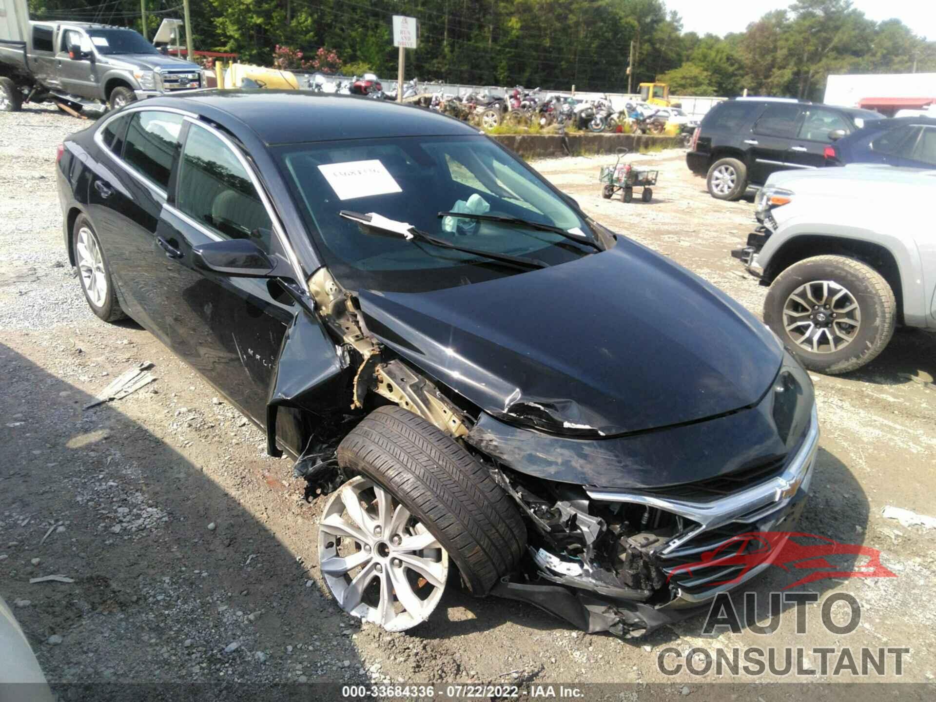 CHEVROLET MALIBU 2021 - 1G1ZD5ST7MF051006